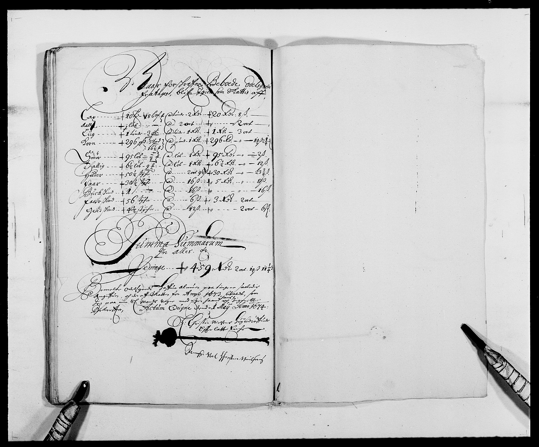 Rentekammeret inntil 1814, Reviderte regnskaper, Fogderegnskap, RA/EA-4092/R46/L2714: Fogderegnskap Jæren og Dalane, 1673-1674, s. 100