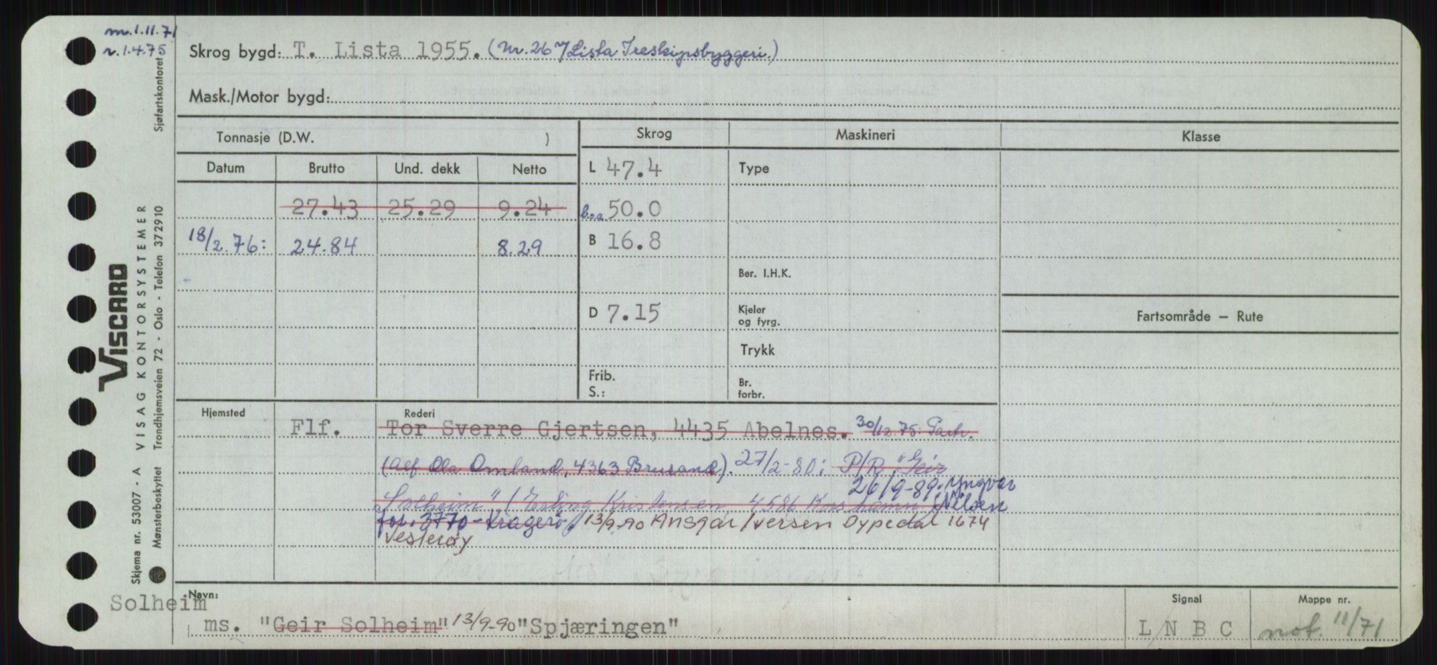 Sjøfartsdirektoratet med forløpere, Skipsmålingen, AV/RA-S-1627/H/Ha/L0005/0002: Fartøy, S-Sven / Fartøy, Skjo-Sven, s. 327