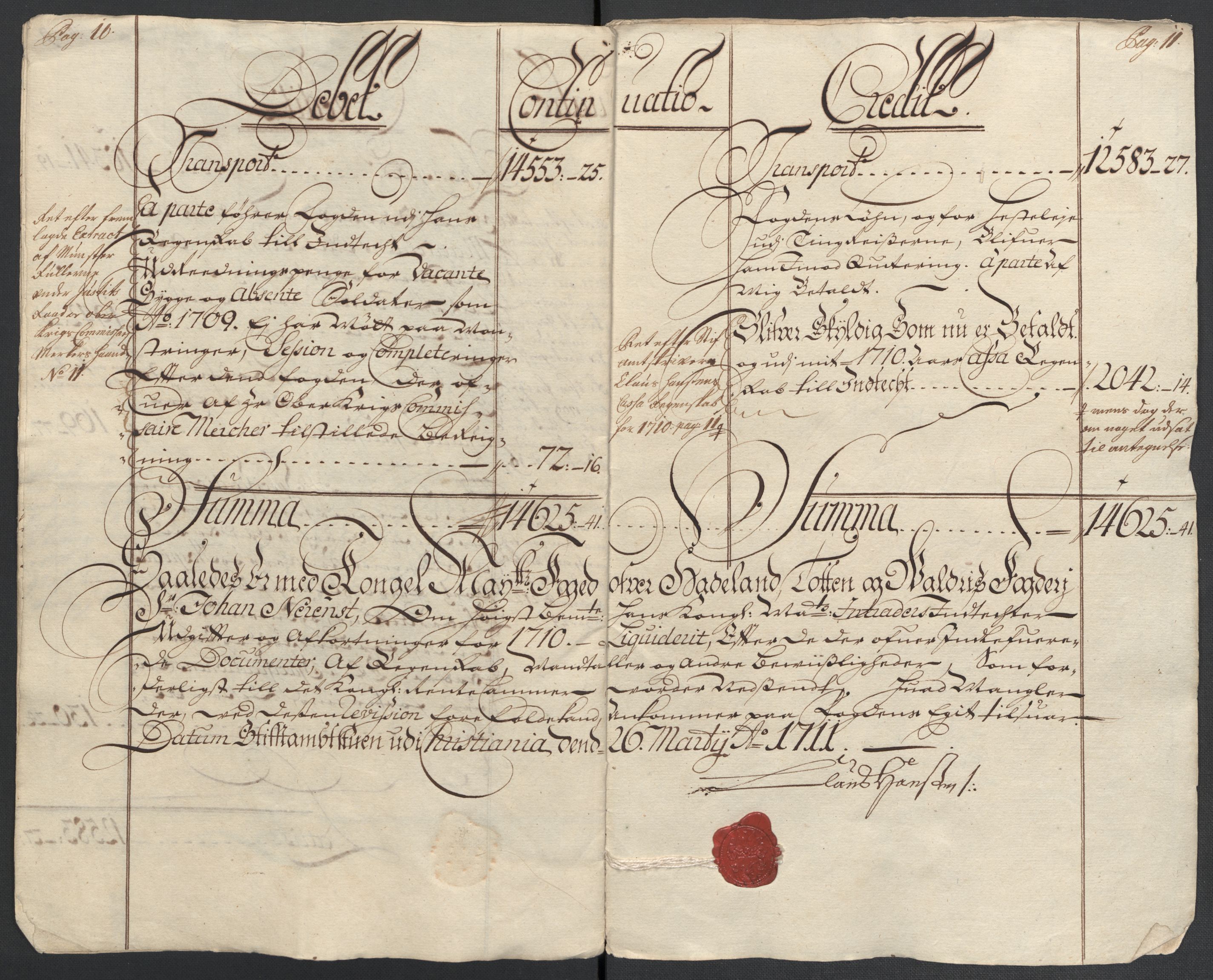 Rentekammeret inntil 1814, Reviderte regnskaper, Fogderegnskap, AV/RA-EA-4092/R18/L1307: Fogderegnskap Hadeland, Toten og Valdres, 1710, s. 8