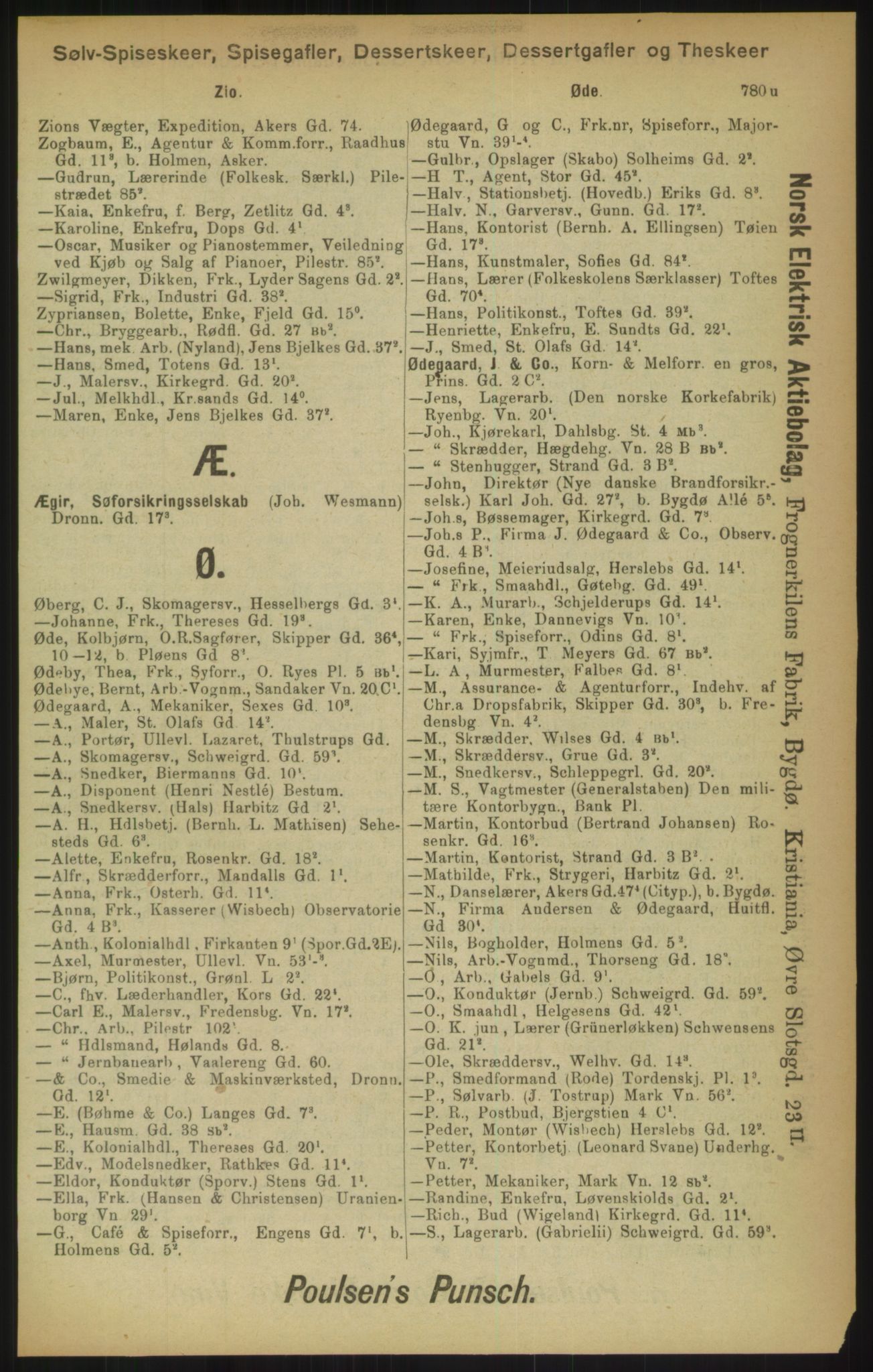 Kristiania/Oslo adressebok, PUBL/-, 1900, s. 780