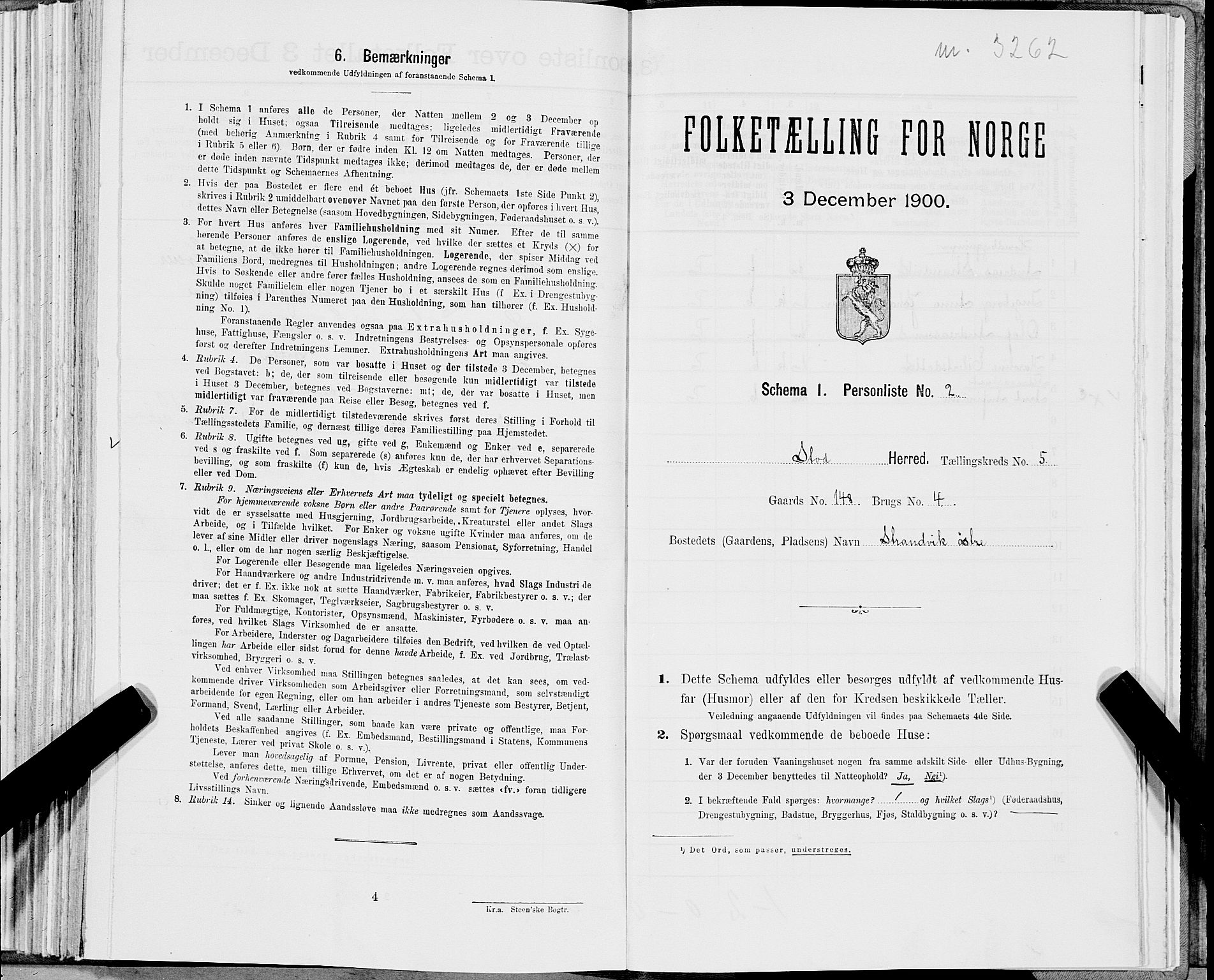 SAT, Folketelling 1900 for 1734 Stod herred, 1900, s. 763