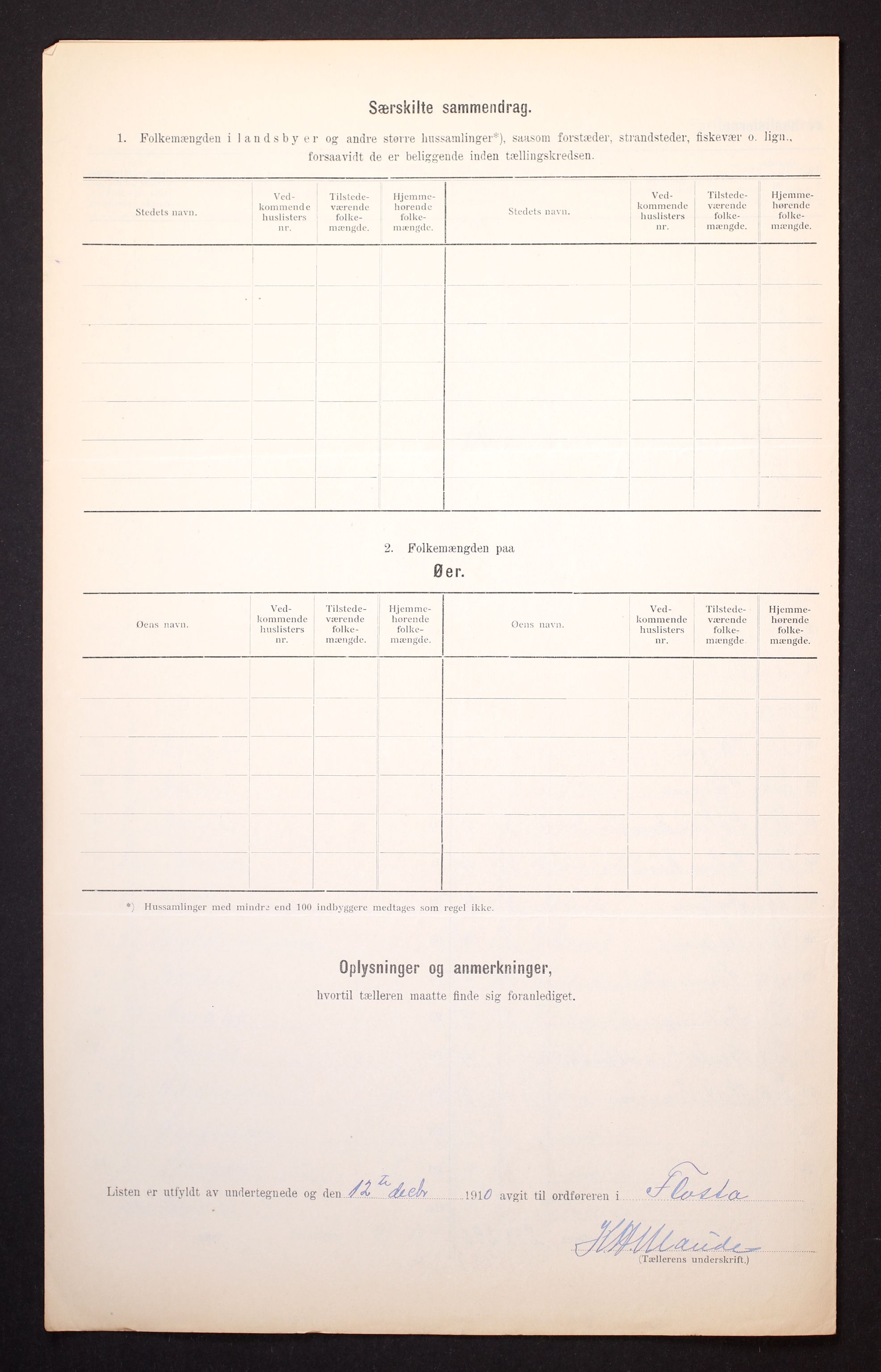 RA, Folketelling 1910 for 0916 Flosta herred, 1910, s. 21