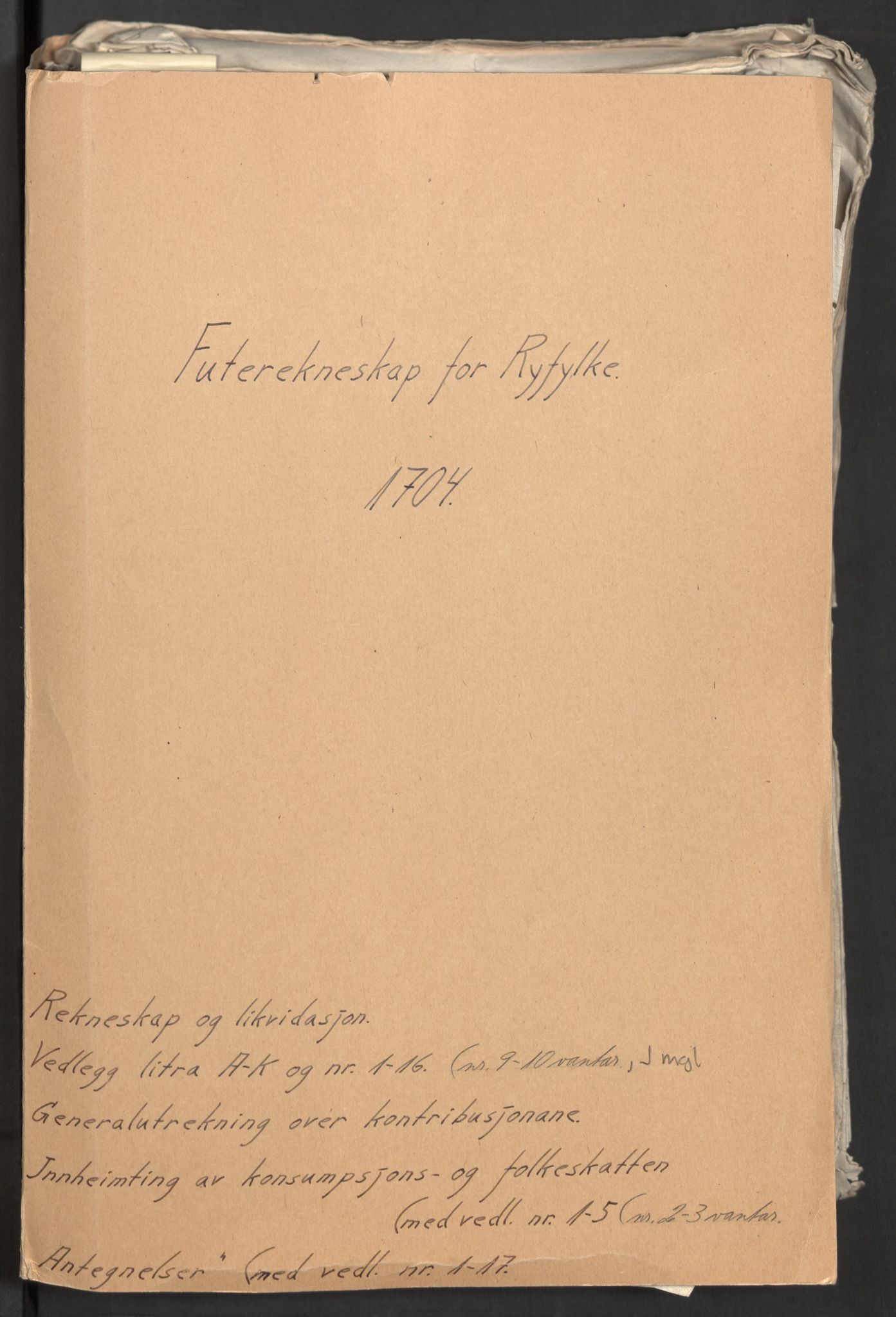 Rentekammeret inntil 1814, Reviderte regnskaper, Fogderegnskap, AV/RA-EA-4092/R47/L2860: Fogderegnskap Ryfylke, 1703-1705, s. 139