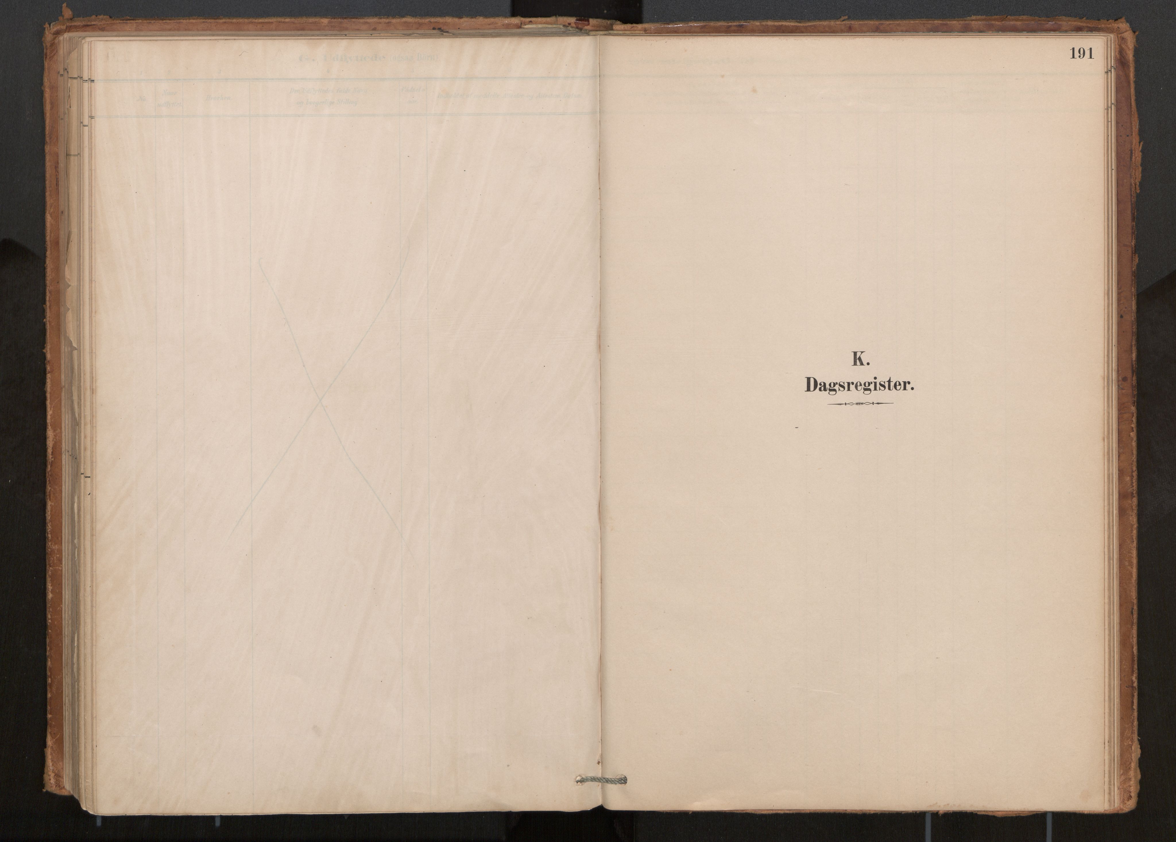 Ministerialprotokoller, klokkerbøker og fødselsregistre - Møre og Romsdal, SAT/A-1454/540/L0540a: Ministerialbok nr. 540A02, 1884-1908, s. 191