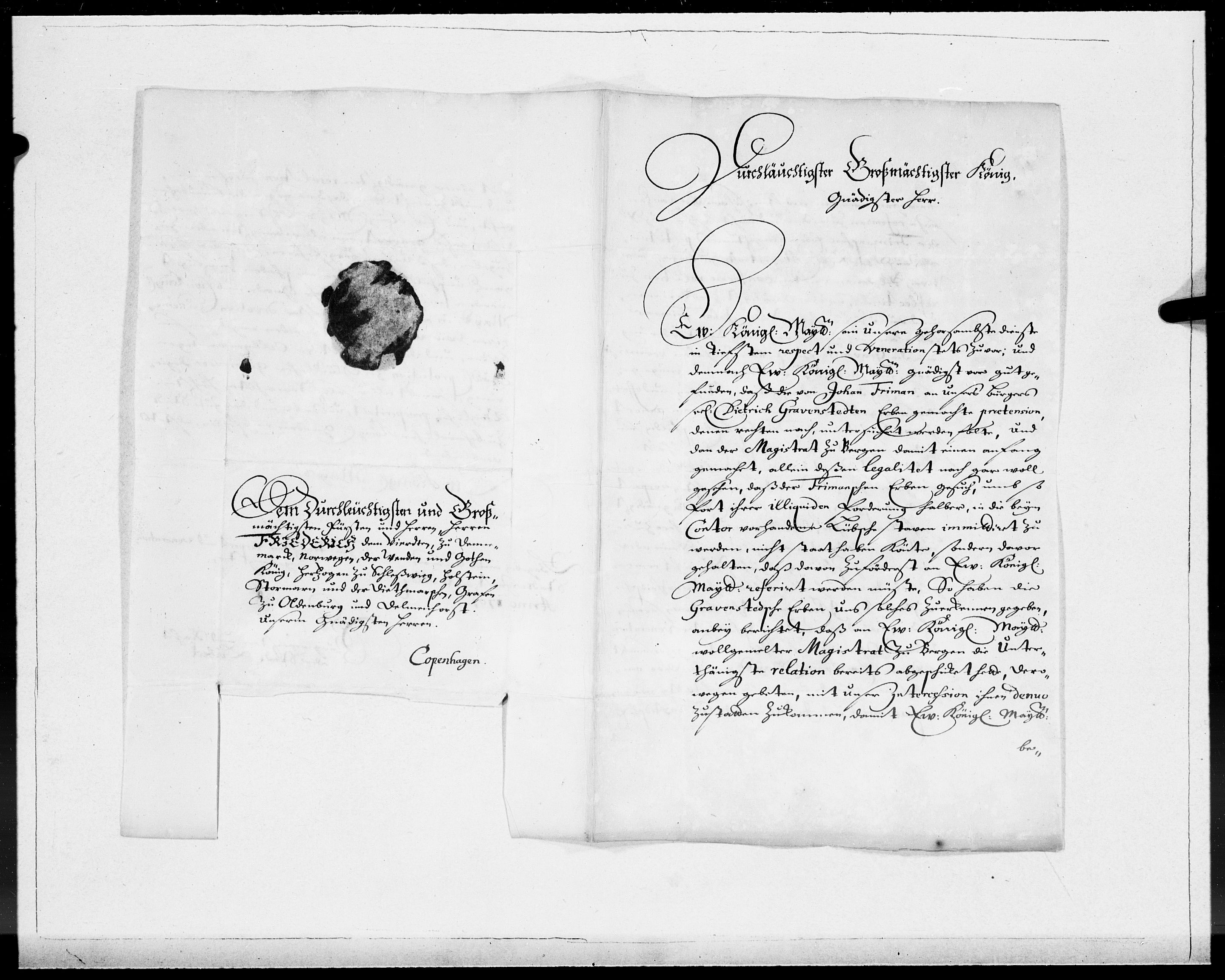 Danske Kanselli 1572-1799, AV/RA-EA-3023/F/Fc/Fcc/Fcca/L0063: Norske innlegg 1572-1799, 1707, s. 23
