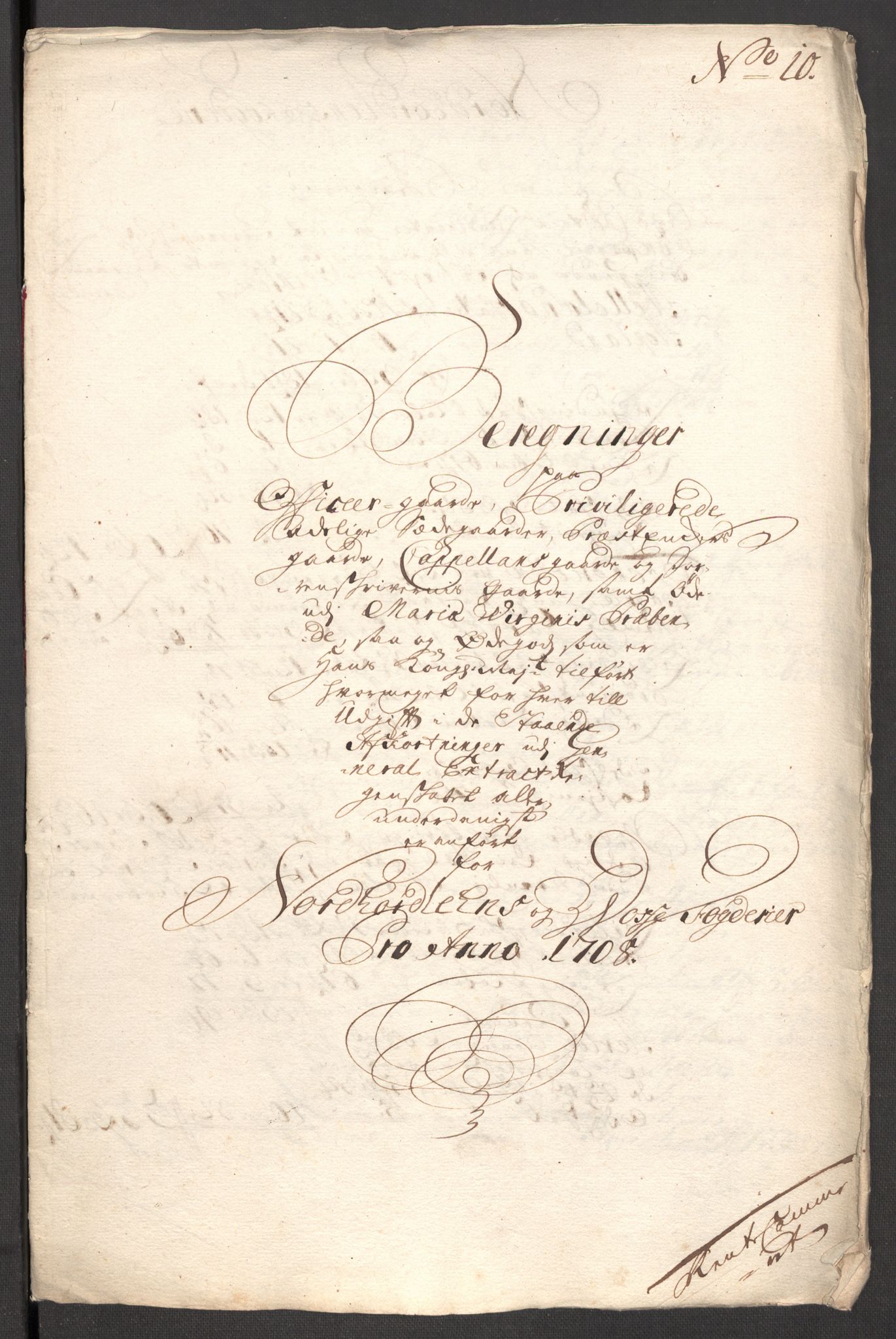 Rentekammeret inntil 1814, Reviderte regnskaper, Fogderegnskap, RA/EA-4092/R51/L3189: Fogderegnskap Nordhordland og Voss, 1708, s. 348