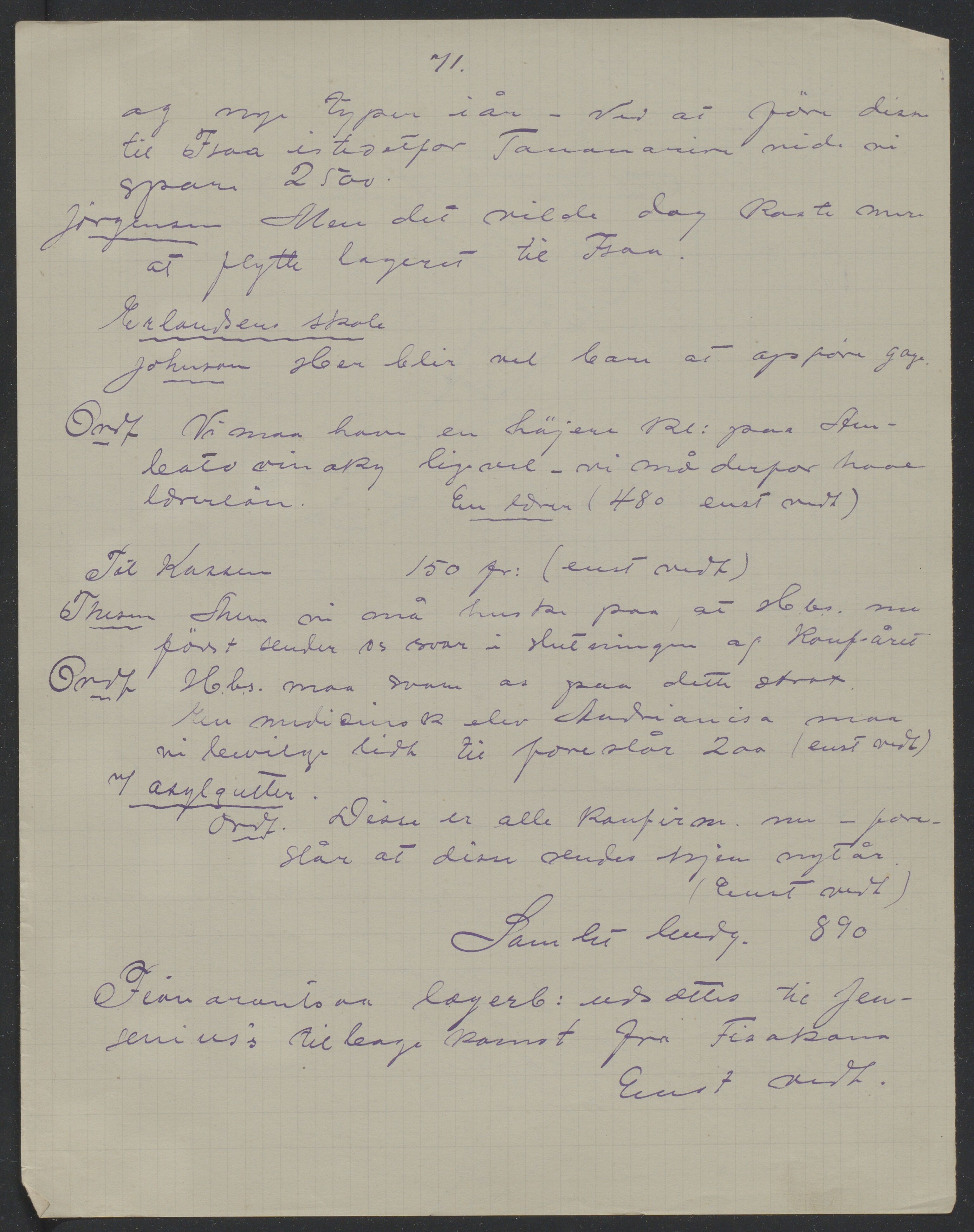 Det Norske Misjonsselskap - hovedadministrasjonen, VID/MA-A-1045/D/Da/Daa/L0043/0010: Konferansereferat og årsberetninger / Konferansereferat fra Madagaskar Innland, del II., 1900