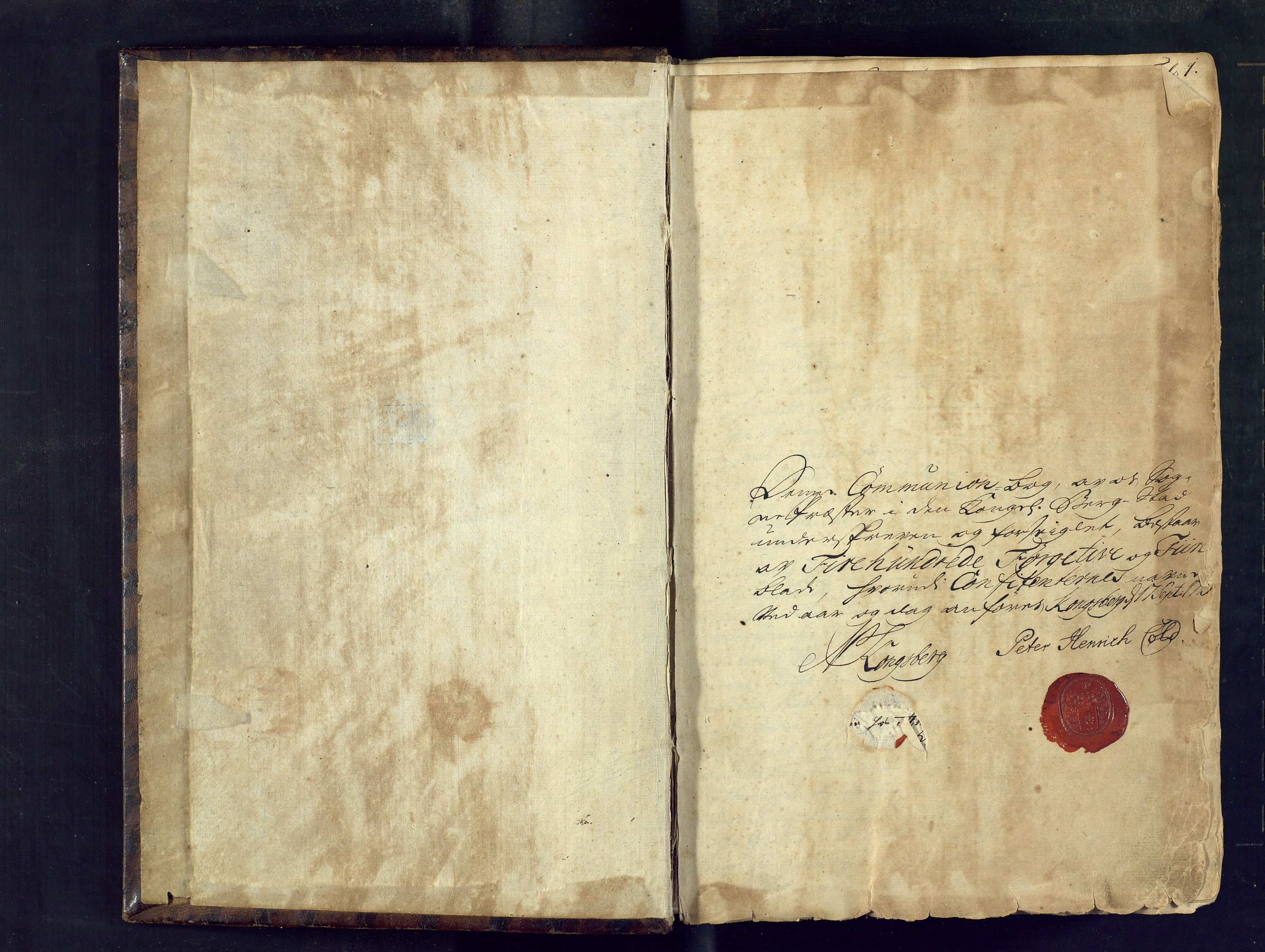 Kongsberg kirkebøker, SAKO/A-22/M/Ma/L0003: Kommunikantprotokoll nr. 3, 1745-1750