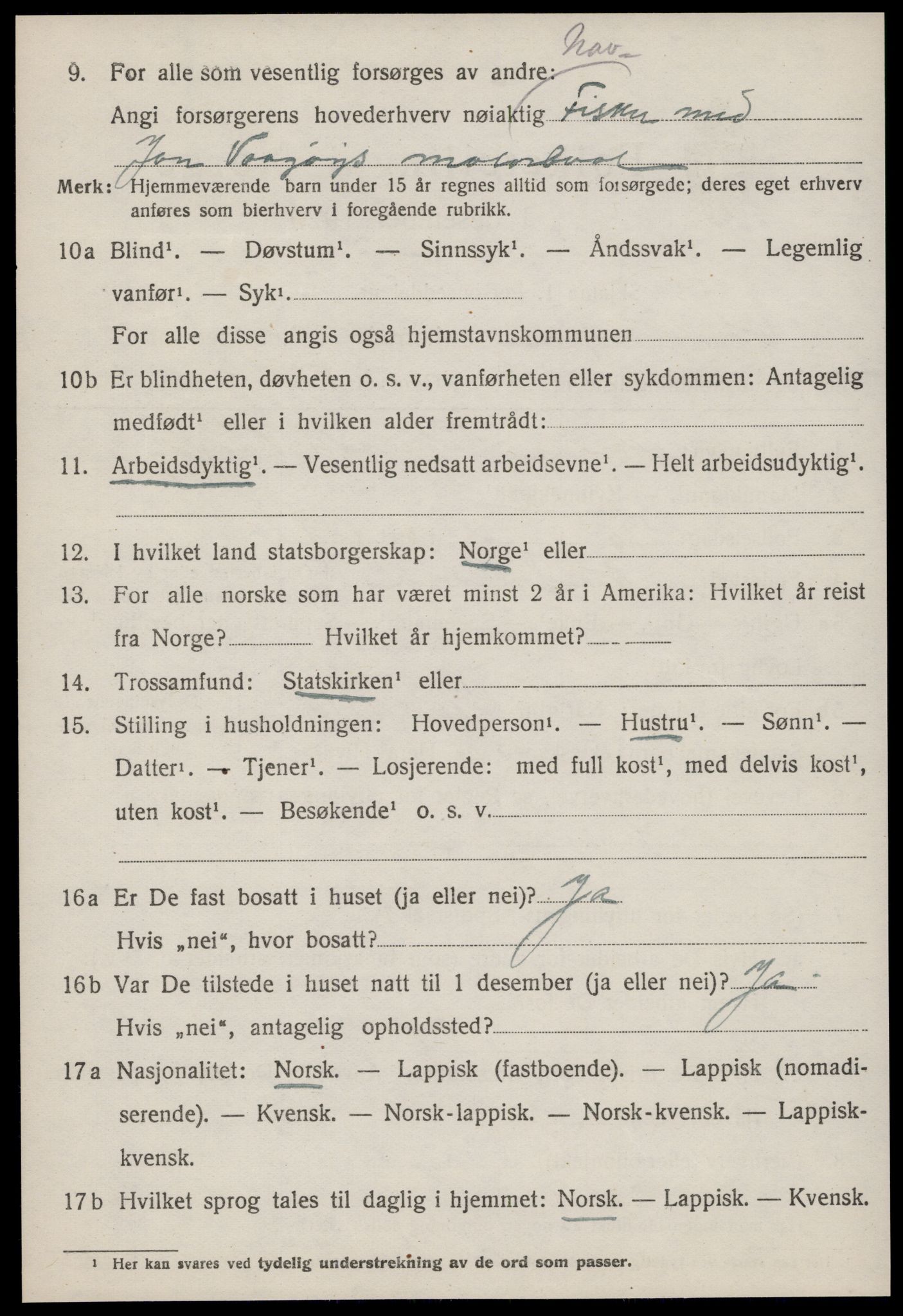 SAT, Folketelling 1920 for 1620 Nord-Frøya herred, 1920, s. 8346