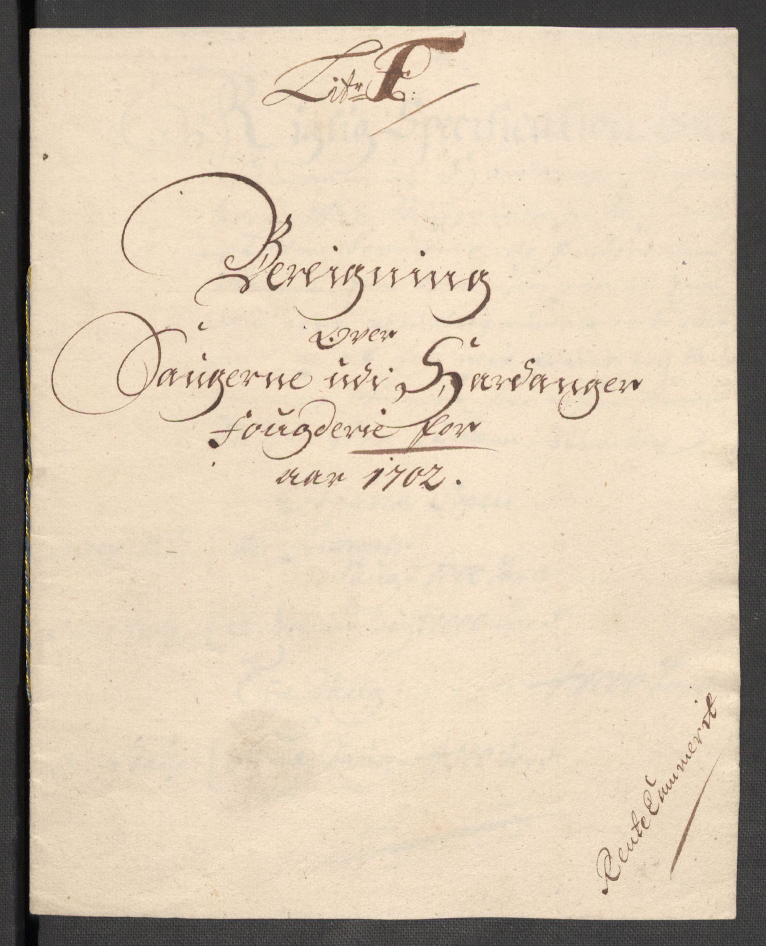 Rentekammeret inntil 1814, Reviderte regnskaper, Fogderegnskap, RA/EA-4092/R48/L2980: Fogderegnskap Sunnhordland og Hardanger, 1702, s. 146