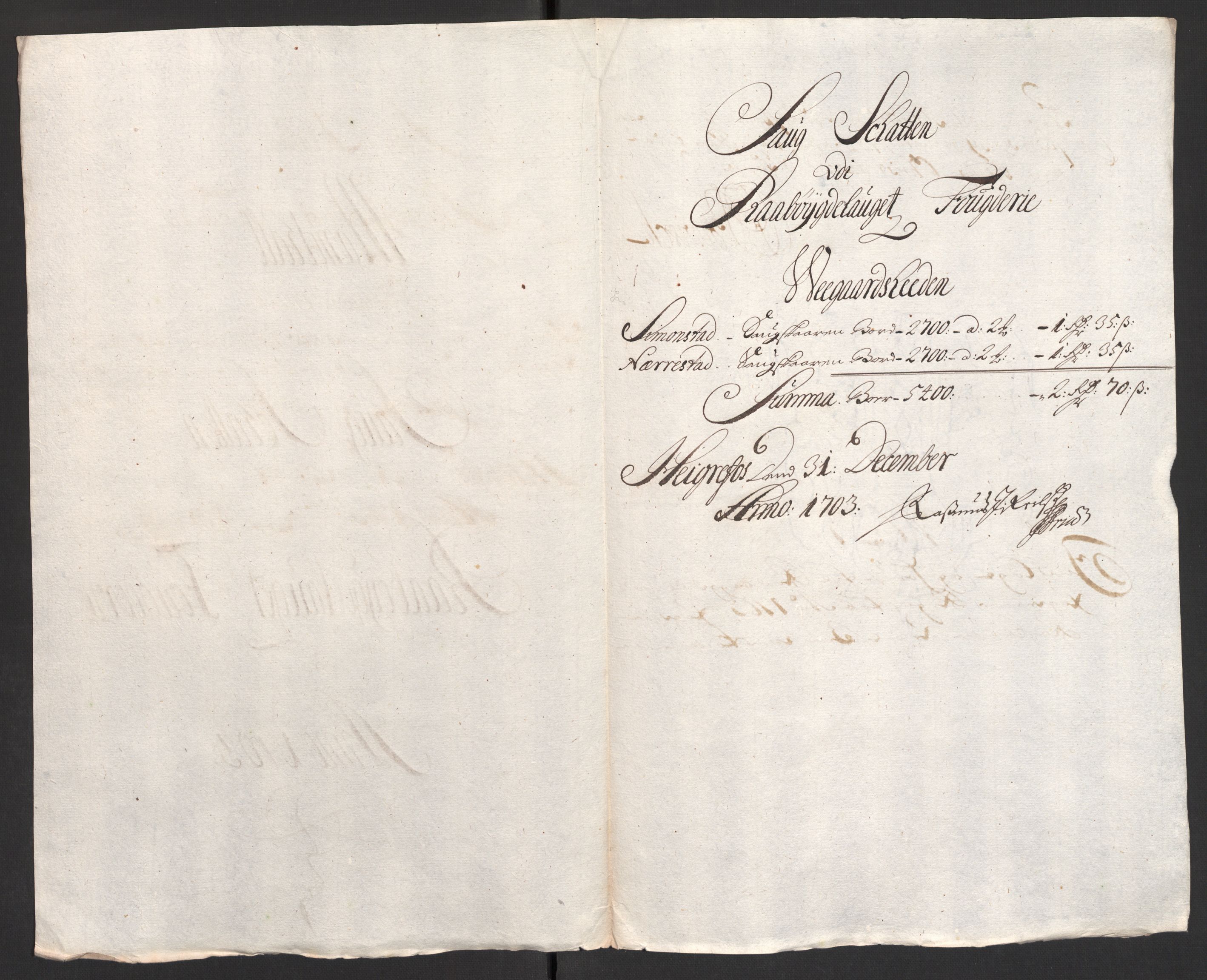 Rentekammeret inntil 1814, Reviderte regnskaper, Fogderegnskap, RA/EA-4092/R40/L2447: Fogderegnskap Råbyggelag, 1703-1705, s. 57