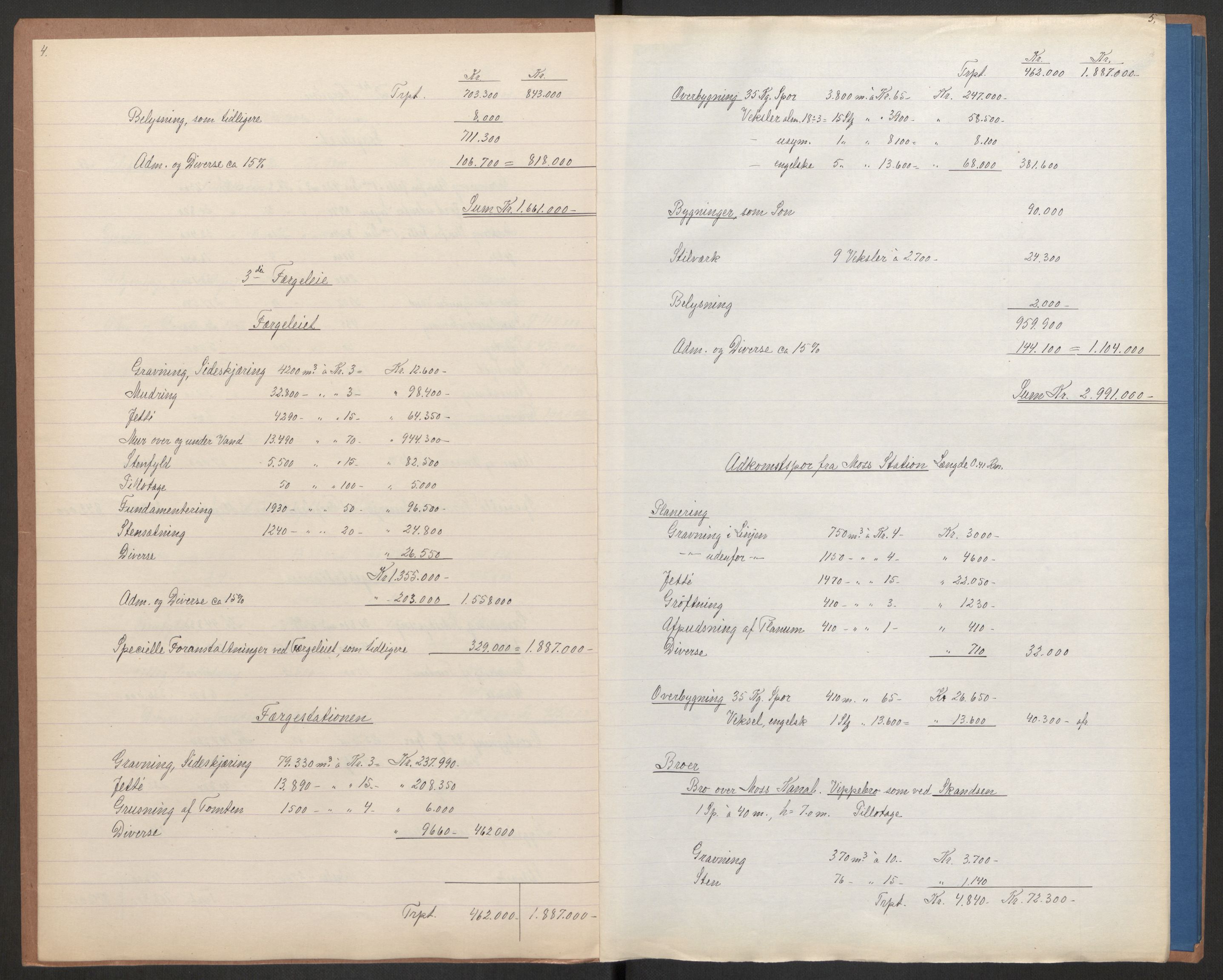 Norges Statsbaner, Baneavdelingen B, AV/RA-S-1619/1/F/Fa/L0042: NORGE-JYLLAND, 1920, s. 91