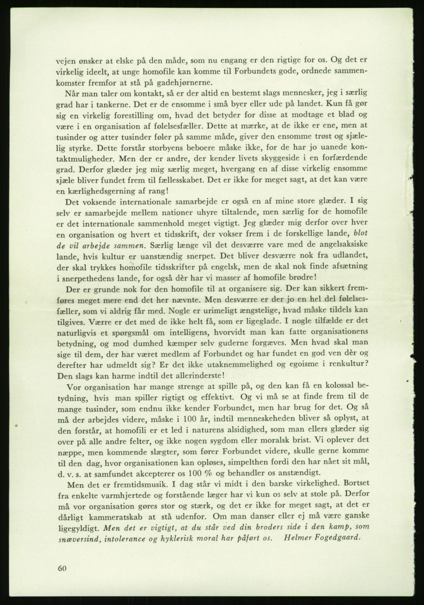 Det Norske Forbundet av 1948/Landsforeningen for Lesbisk og Homofil Frigjøring, AV/RA-PA-1216/E/Eb/L0001: Intern informasjon, 1952-1991, s. 24