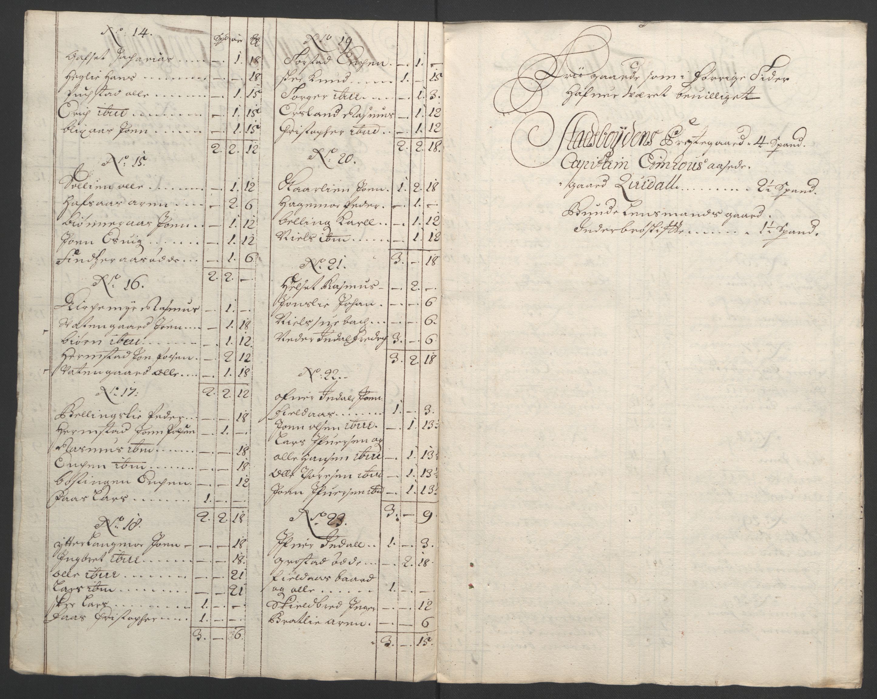 Rentekammeret inntil 1814, Reviderte regnskaper, Fogderegnskap, RA/EA-4092/R57/L3849: Fogderegnskap Fosen, 1692-1693, s. 109