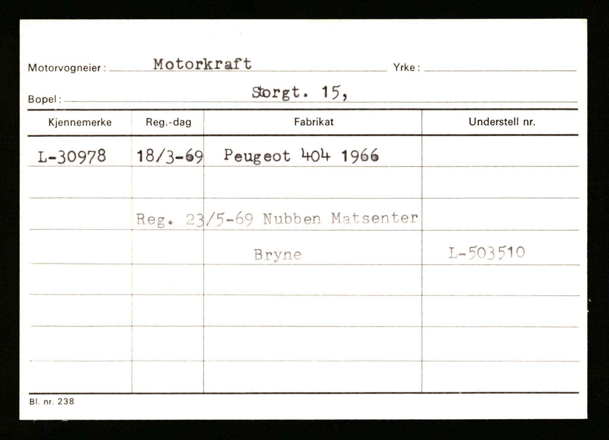 Stavanger trafikkstasjon, AV/SAST-A-101942/0/G/L0005: Registreringsnummer: 23000 - 34245, 1930-1971, s. 2443