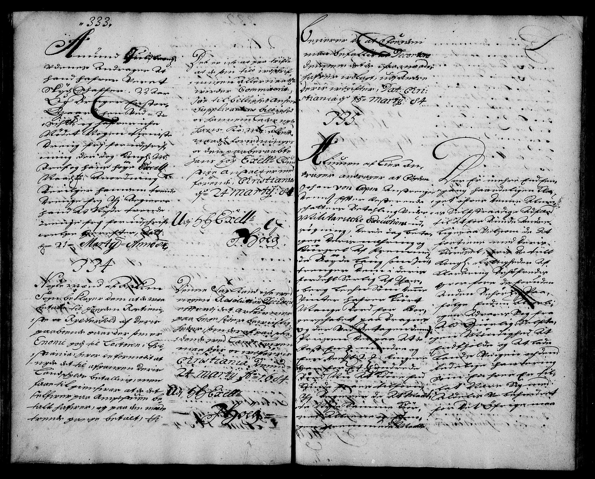 Stattholderembetet 1572-1771, AV/RA-EA-2870/Ae/L0001: Supplikasjons- og resolusjonsprotokoll, 1683-1684