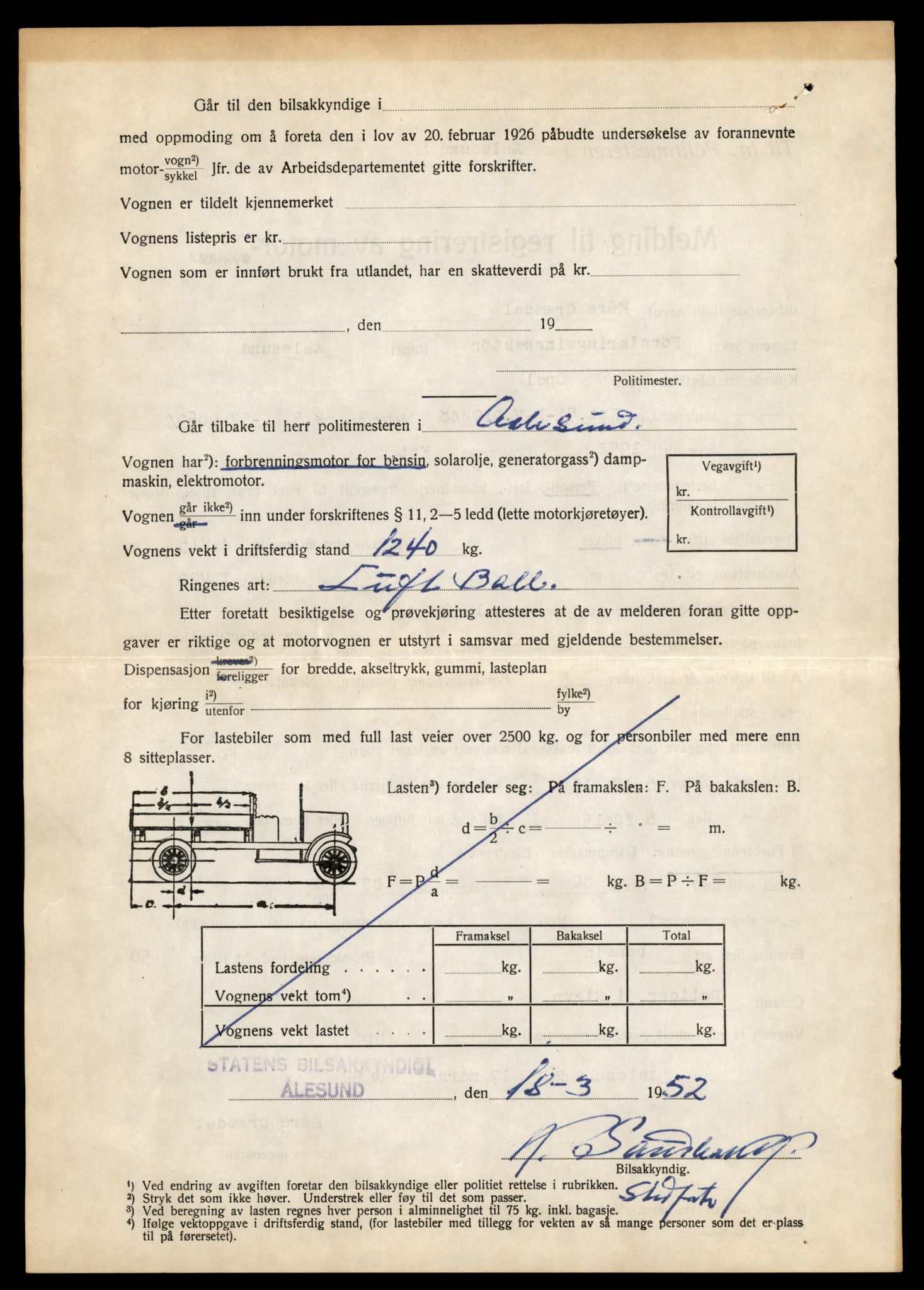 Møre og Romsdal vegkontor - Ålesund trafikkstasjon, SAT/A-4099/F/Fe/L0024: Registreringskort for kjøretøy T 10810 - T 10930, 1927-1998, s. 1594