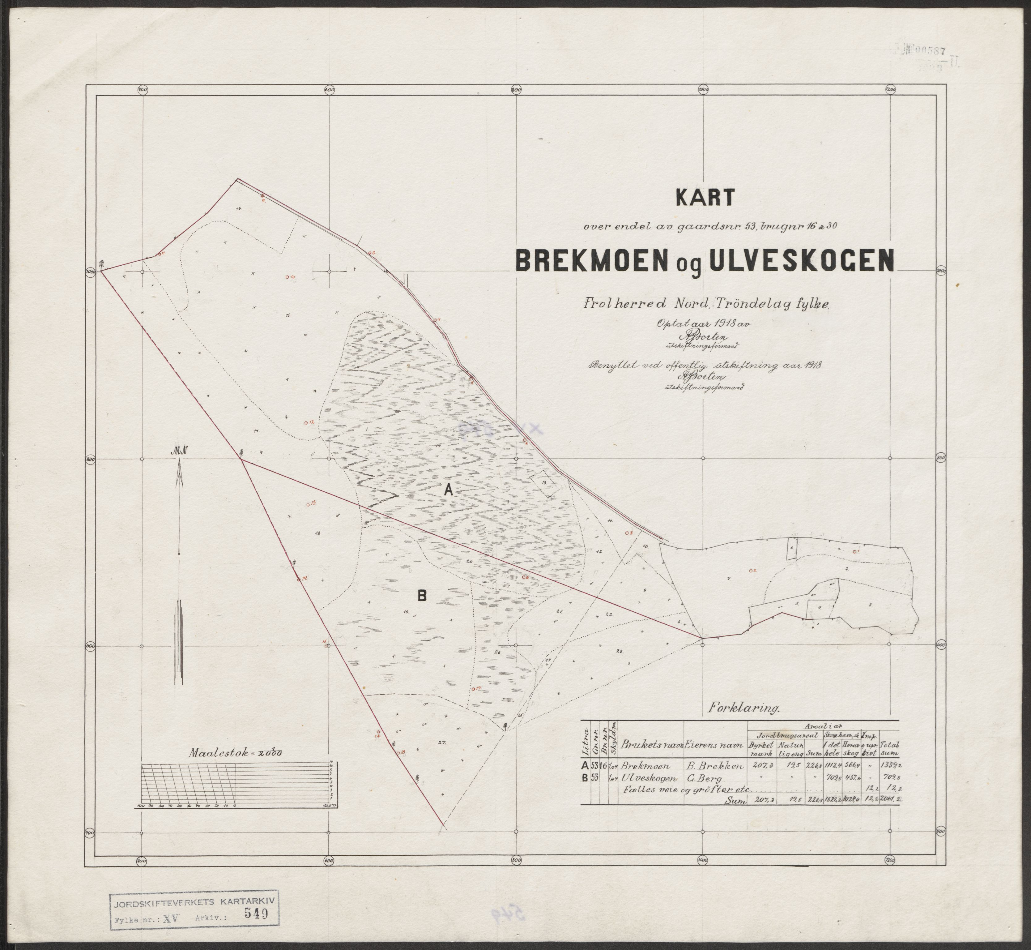 Jordskifteverkets kartarkiv, RA/S-3929/T, 1859-1988, s. 700