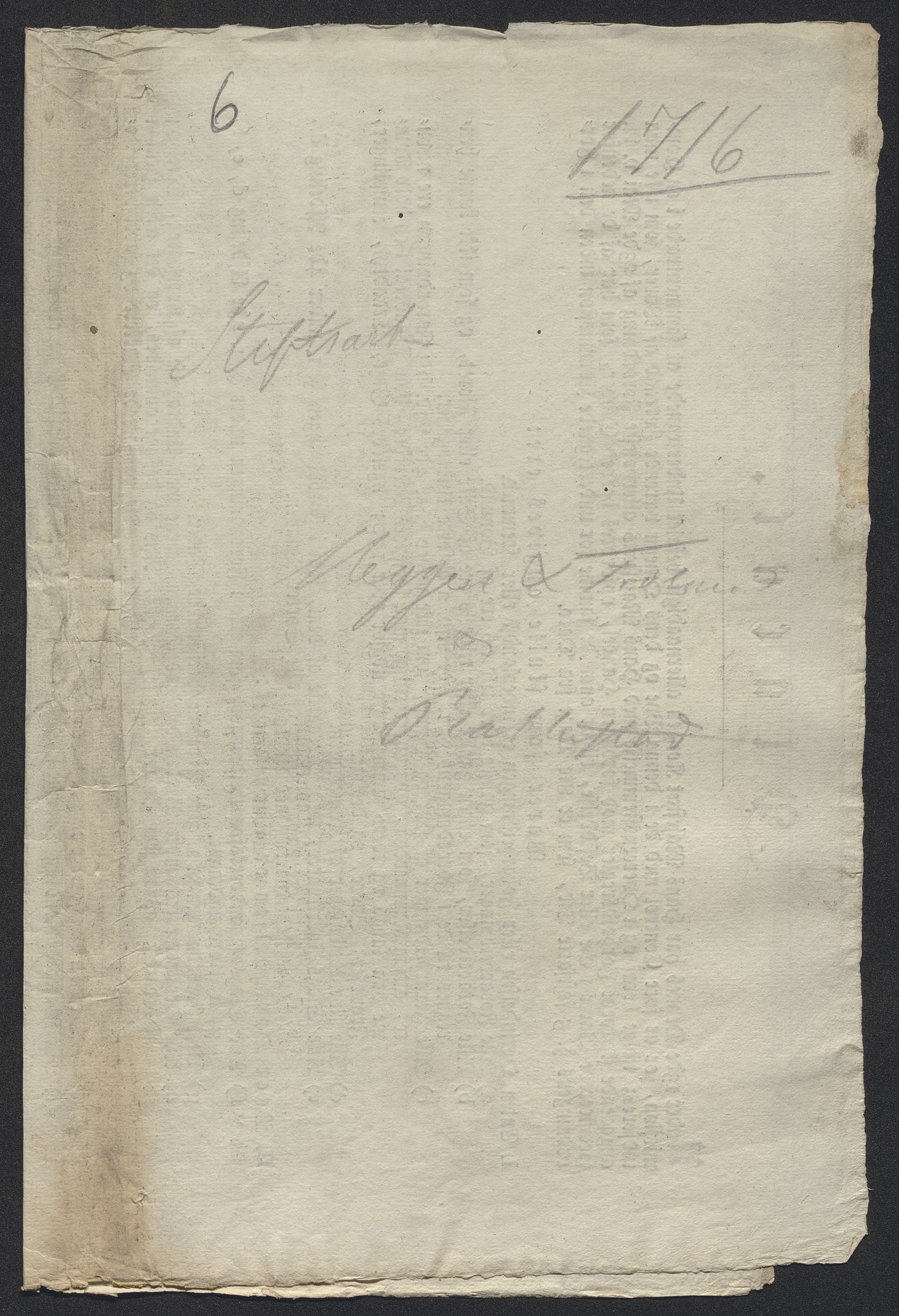 Kristiania stiftamt, AV/SAO-A-10386/E/Ed/Ede/L0005: Fogder, 1716, s. 16