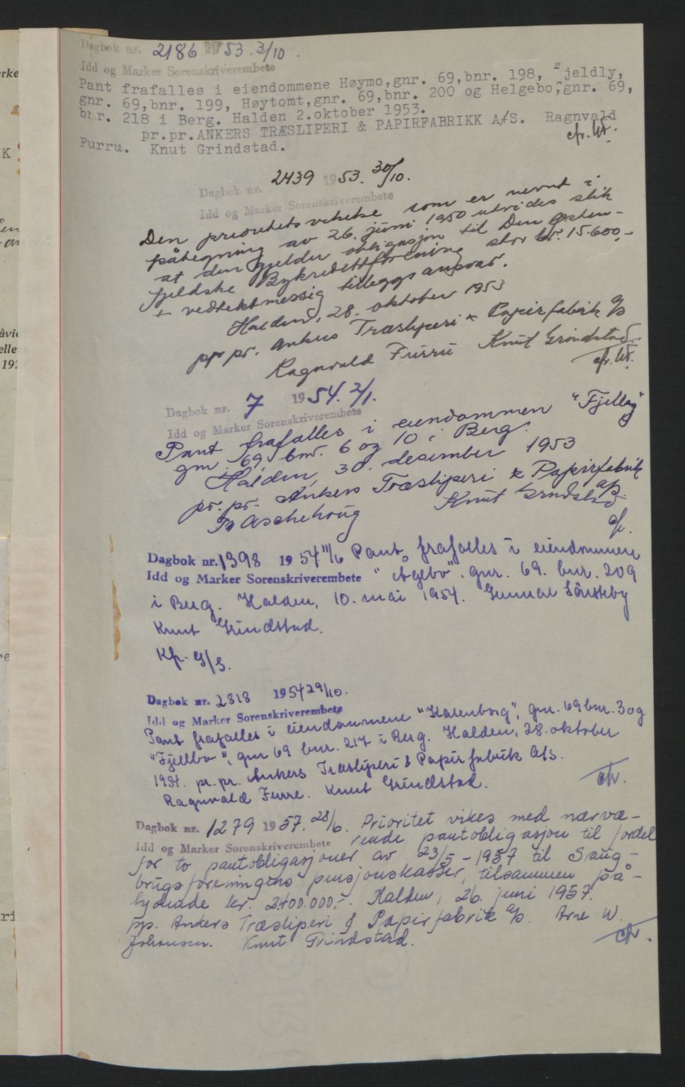 Idd og Marker sorenskriveri, AV/SAO-A-10283/G/Gb/Gbc/L0002: Pantebok nr. B4-9a, 1939-1945, Dagboknr: 731/1939