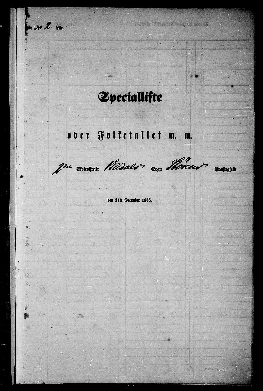 RA, Folketelling 1865 for 1648P Støren prestegjeld, 1865, s. 308