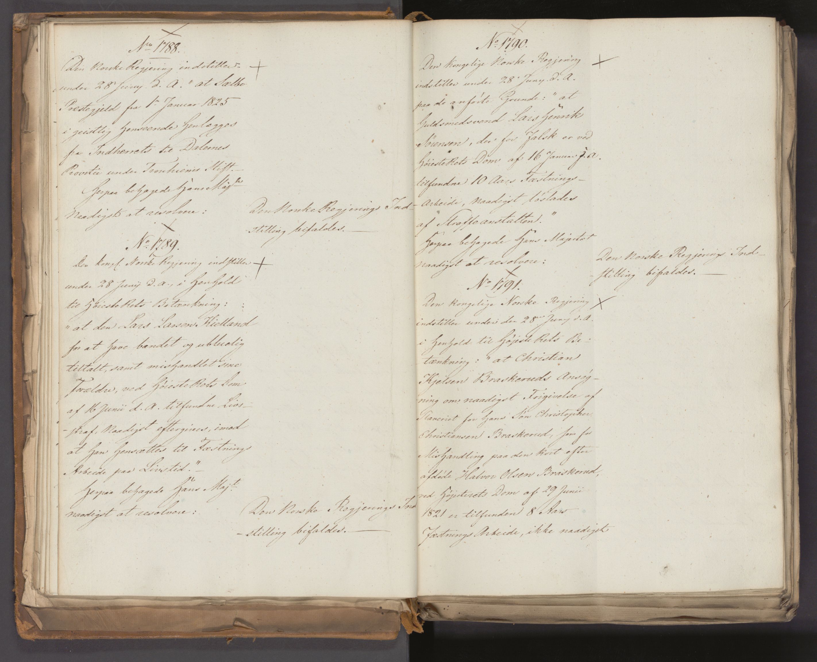 Statsrådssekretariatet, AV/RA-S-1001/A/Ab/L0019: Kgl. res. nr. 1753-2274, 2. halvår, 1824