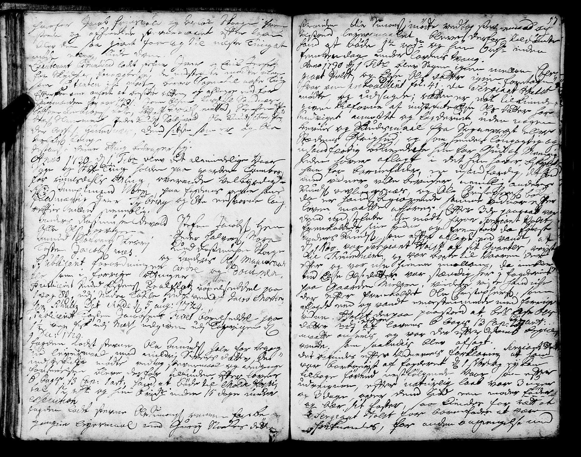 Romsdal sorenskriveri, SAT/A-4149/1/1/1A/L0010: Tingbok, 1728-1732, s. 57