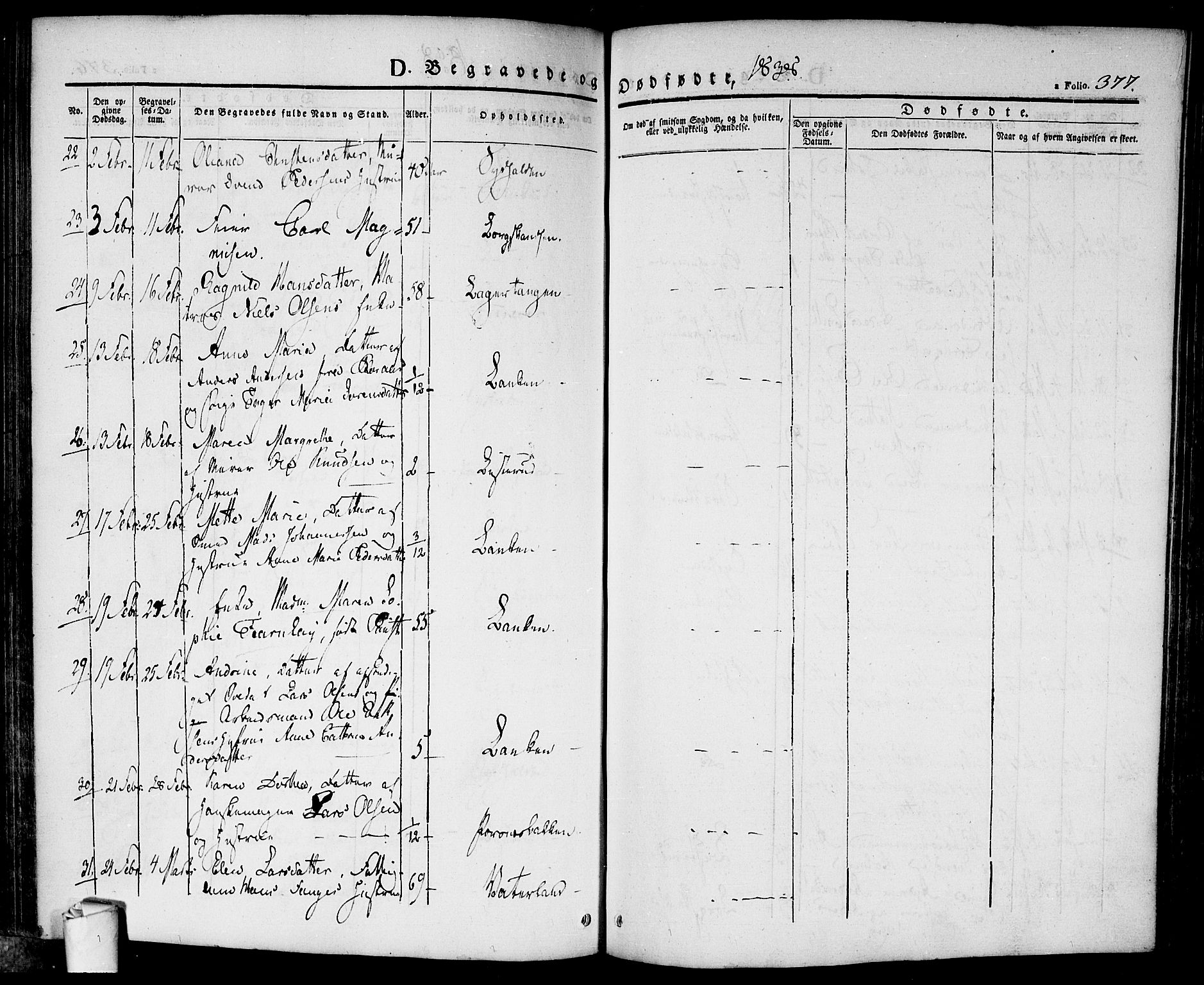 Halden prestekontor Kirkebøker, AV/SAO-A-10909/F/Fa/L0005: Ministerialbok nr. I 5, 1834-1845, s. 377