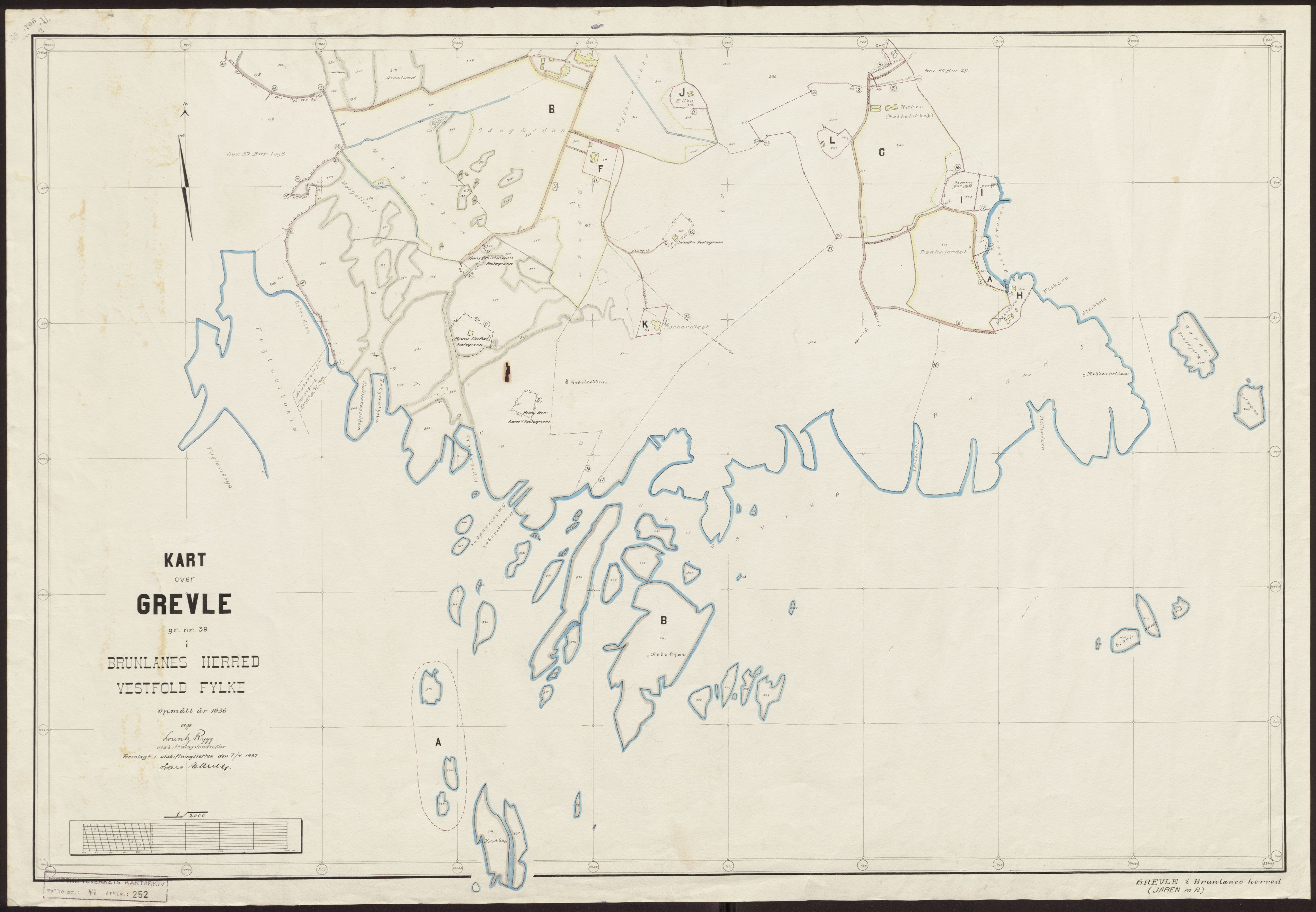 Jordskifteverkets kartarkiv, AV/RA-S-3929/T, 1859-1988, s. 291