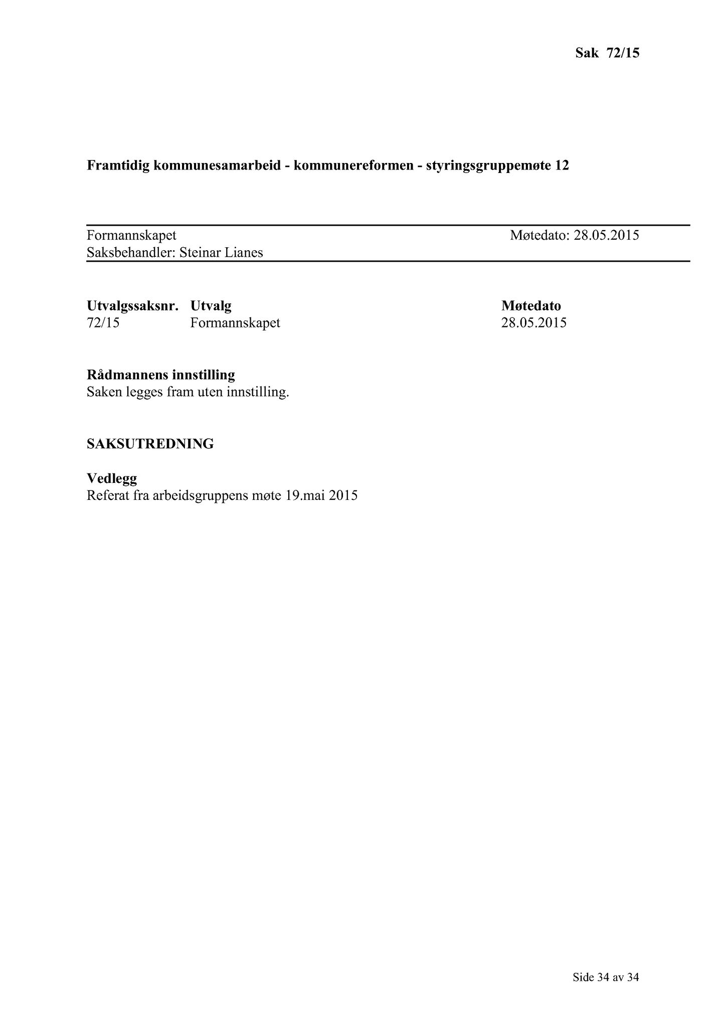 Klæbu Kommune, TRKO/KK/02-FS/L008: Formannsskapet - Møtedokumenter, 2015, s. 1800