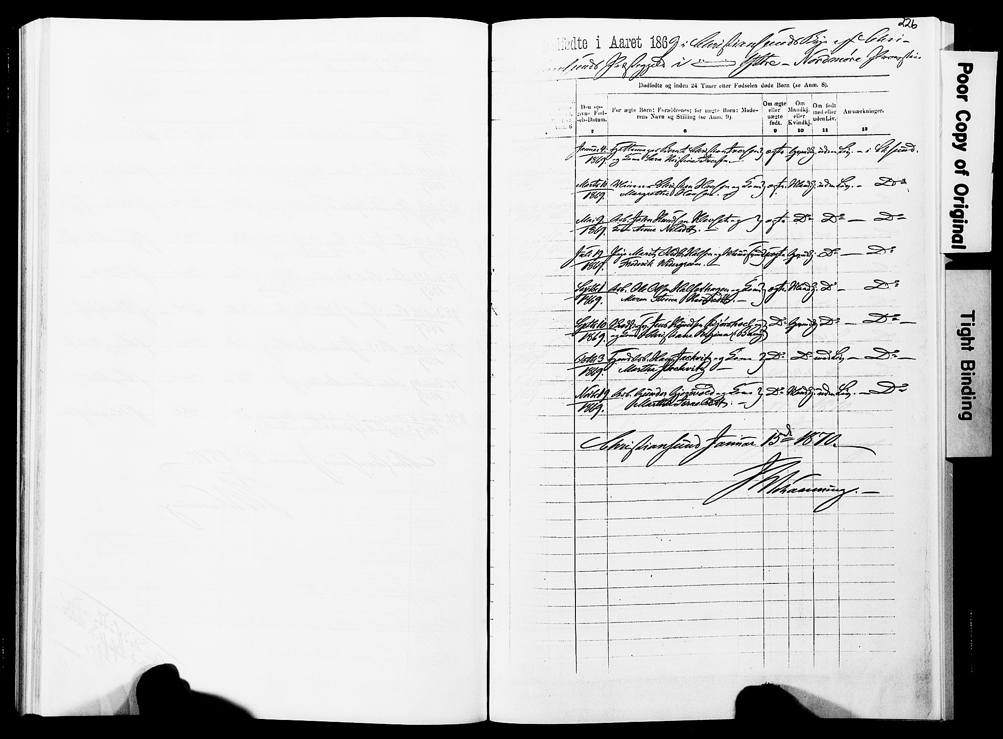 Ministerialprotokoller, klokkerbøker og fødselsregistre - Møre og Romsdal, AV/SAT-A-1454/572/L0857: Ministerialbok nr. 572D01, 1866-1872, s. 226