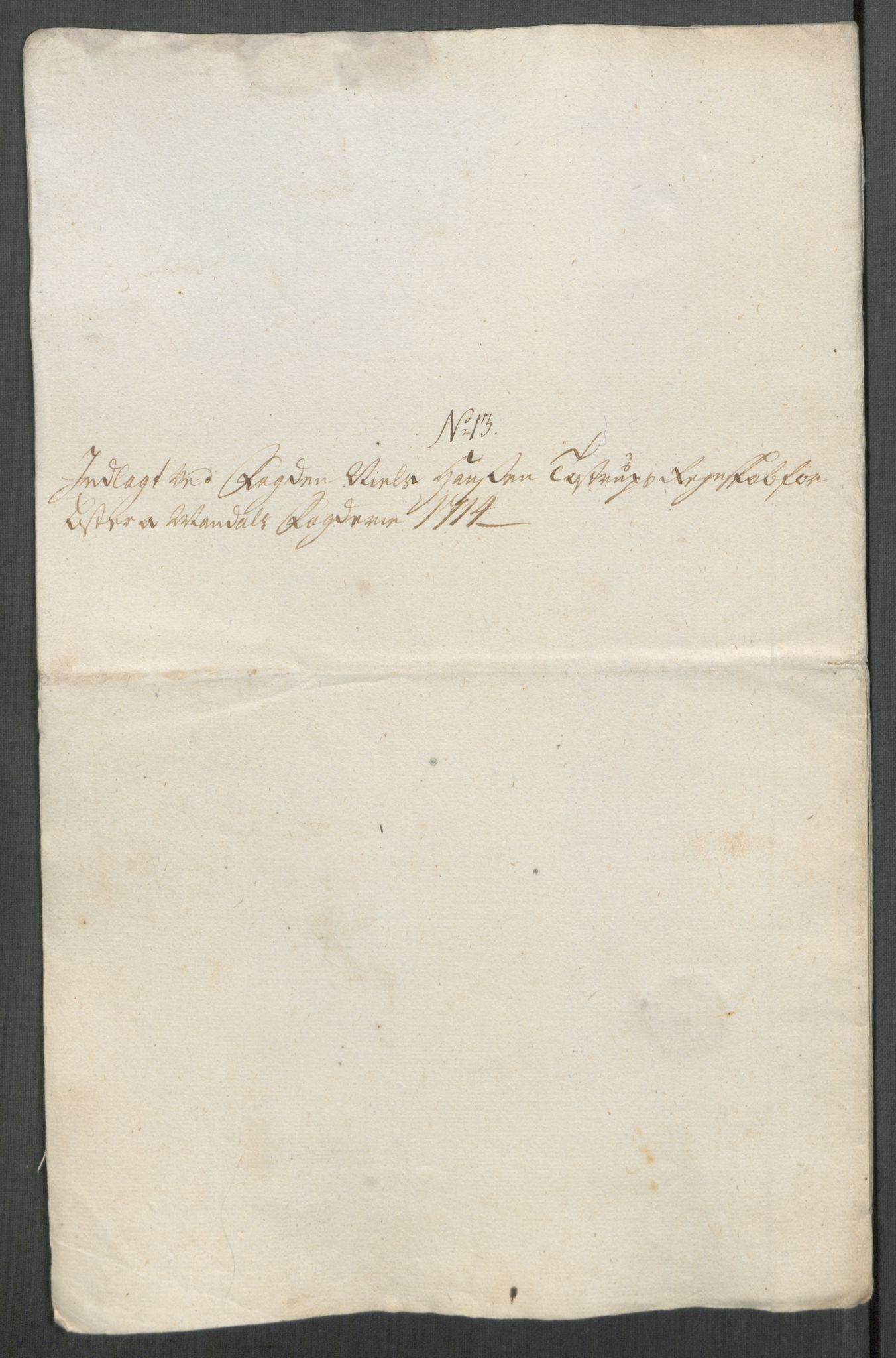 Rentekammeret inntil 1814, Reviderte regnskaper, Fogderegnskap, RA/EA-4092/R43/L2558: Fogderegnskap Lista og Mandal, 1714, s. 99