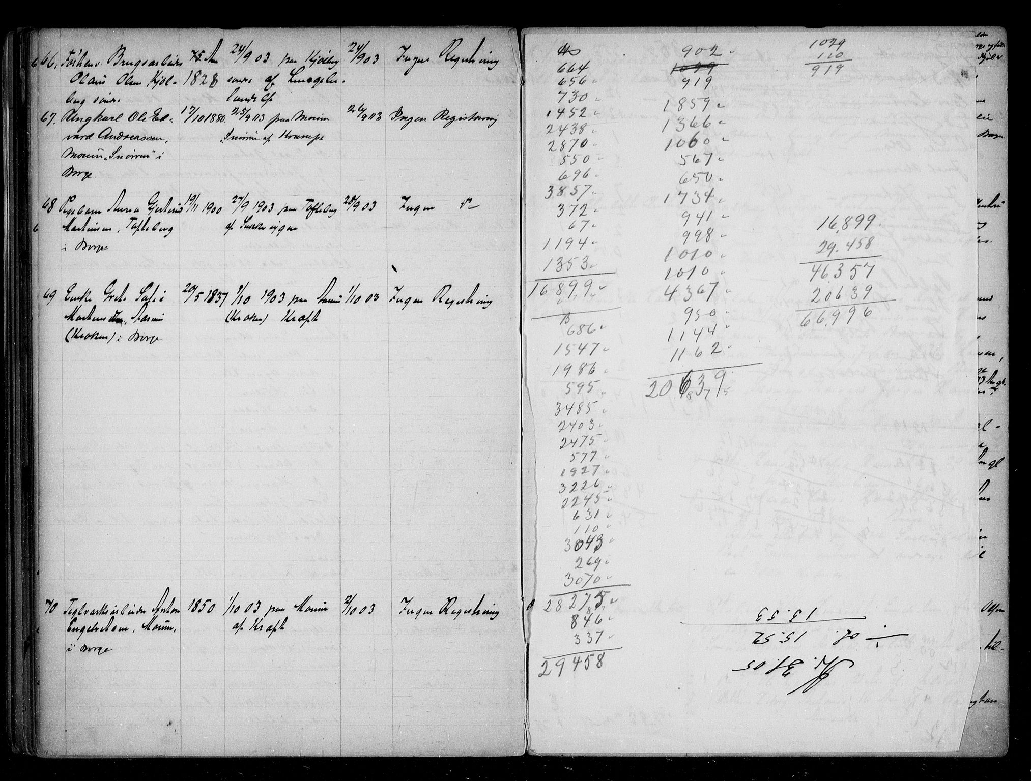 Borge lensmannskontor (Østfold), AV/SAO-A-10176/H/Ha/Haa/L0004: Dødsfallsprotokoll, 1896-1904