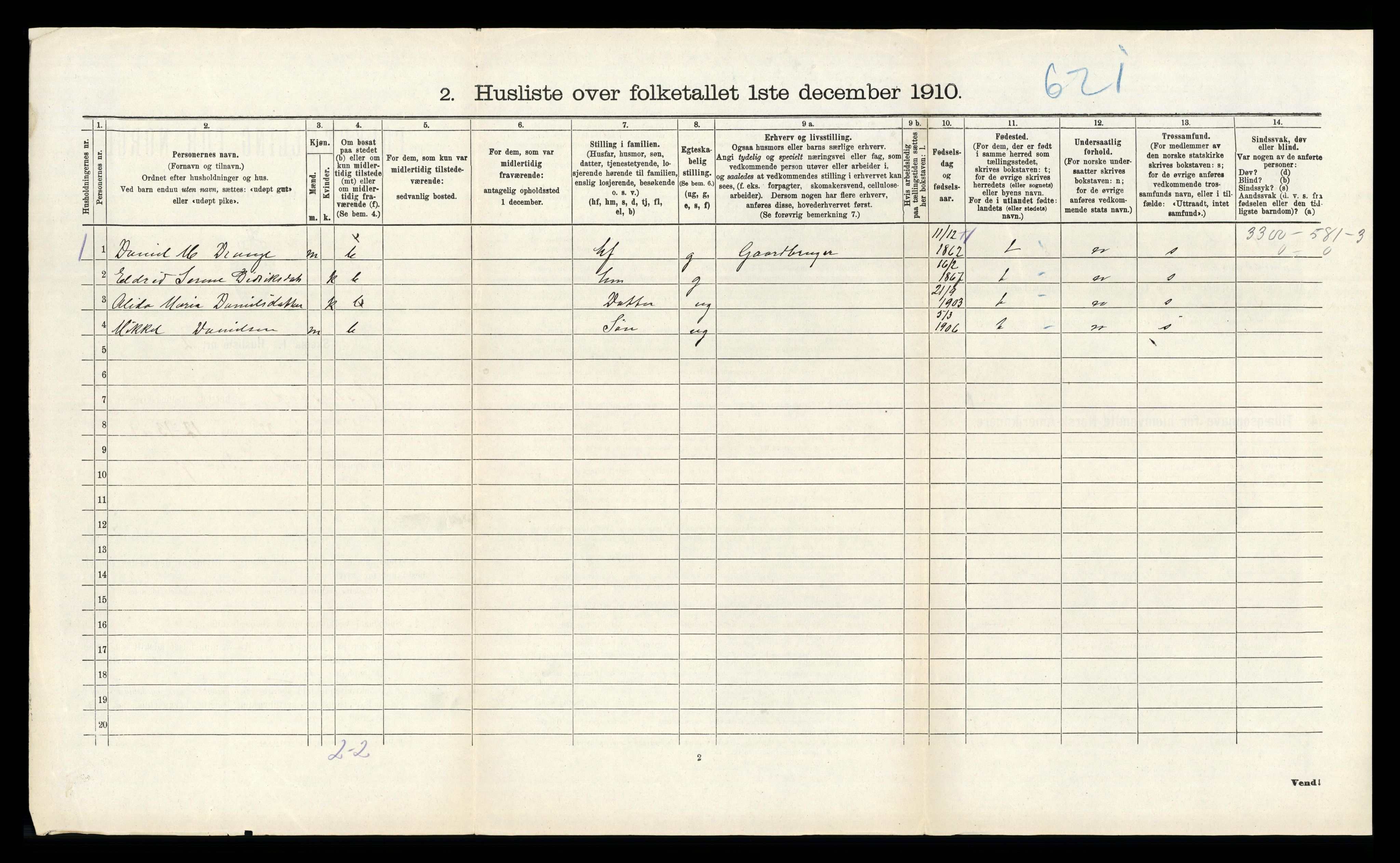 RA, Folketelling 1910 for 1113 Heskestad herred, 1910, s. 239