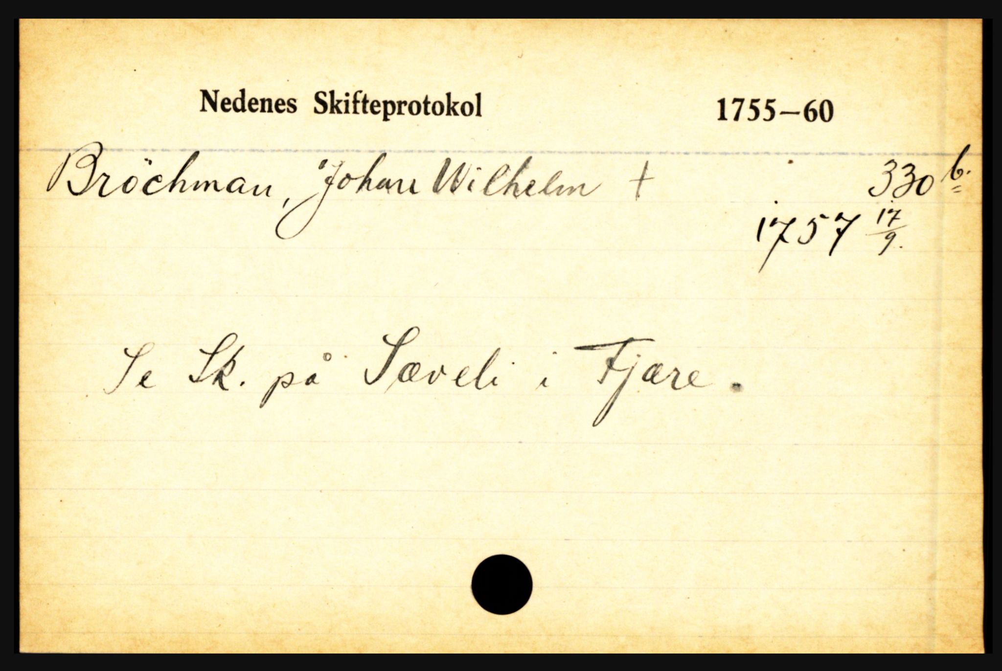Nedenes sorenskriveri før 1824, AV/SAK-1221-0007/H, s. 4157