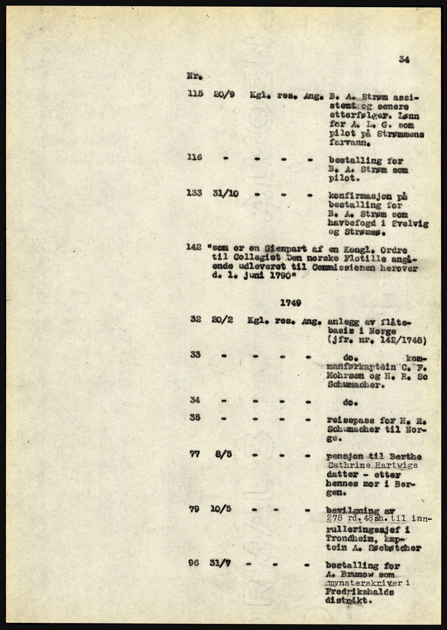 Riksarkivet, Seksjon for eldre arkiv og spesialsamlinger, AV/RA-EA-6797/H/Ha, 1953, s. 34