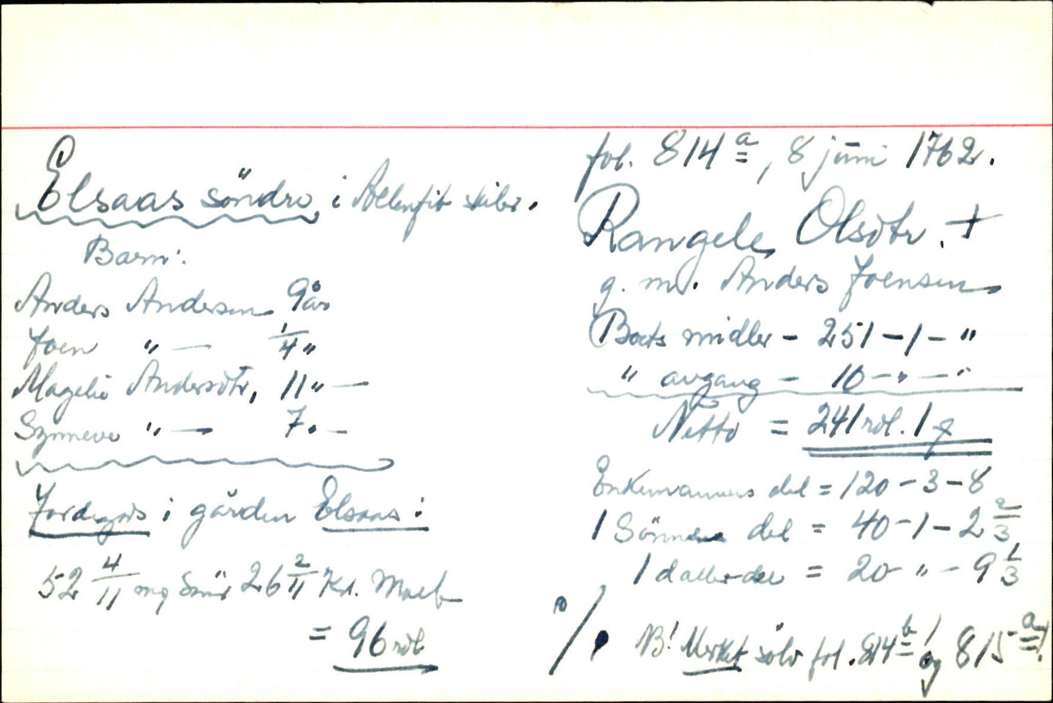 Skiftekort ved Statsarkivet i Bergen, SAB/SKIFTEKORT/001/L0002: Skifteprotokoll nr. 4, 1757-1763, s. 14