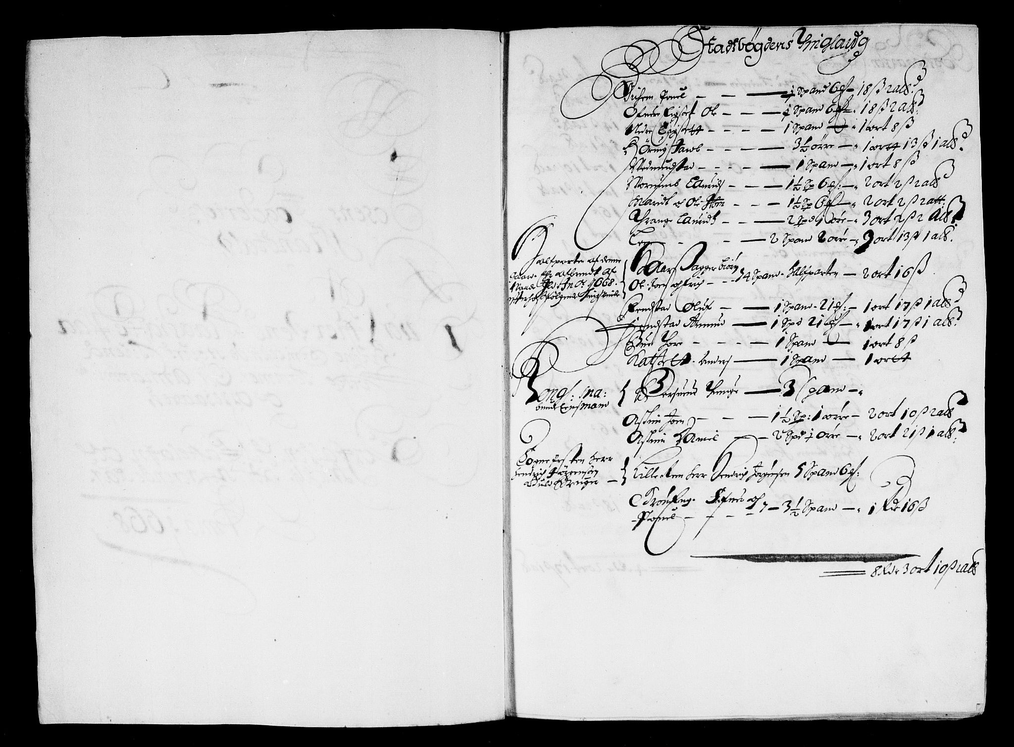 Rentekammeret inntil 1814, Reviderte regnskaper, Stiftamtstueregnskaper, Trondheim stiftamt og Nordland amt, AV/RA-EA-6044/R/Rd/L0035: Trondheim stiftamt, 1668-1671