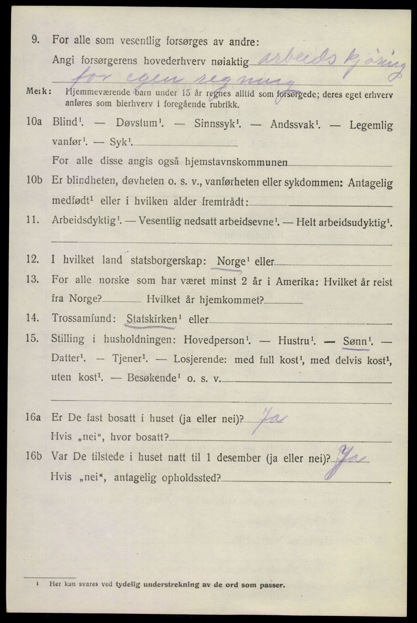 SAKO, Folketelling 1920 for 0626 Lier herred, 1920, s. 6963