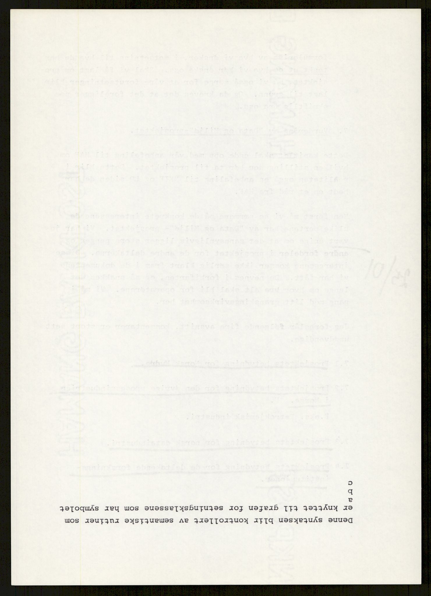 Nygaard, Kristen, AV/RA-PA-1398/F/Fi/L0009: Fagbevegelse, demokrati, Jern- og Metallprosjektet, 1970-2002, s. 286