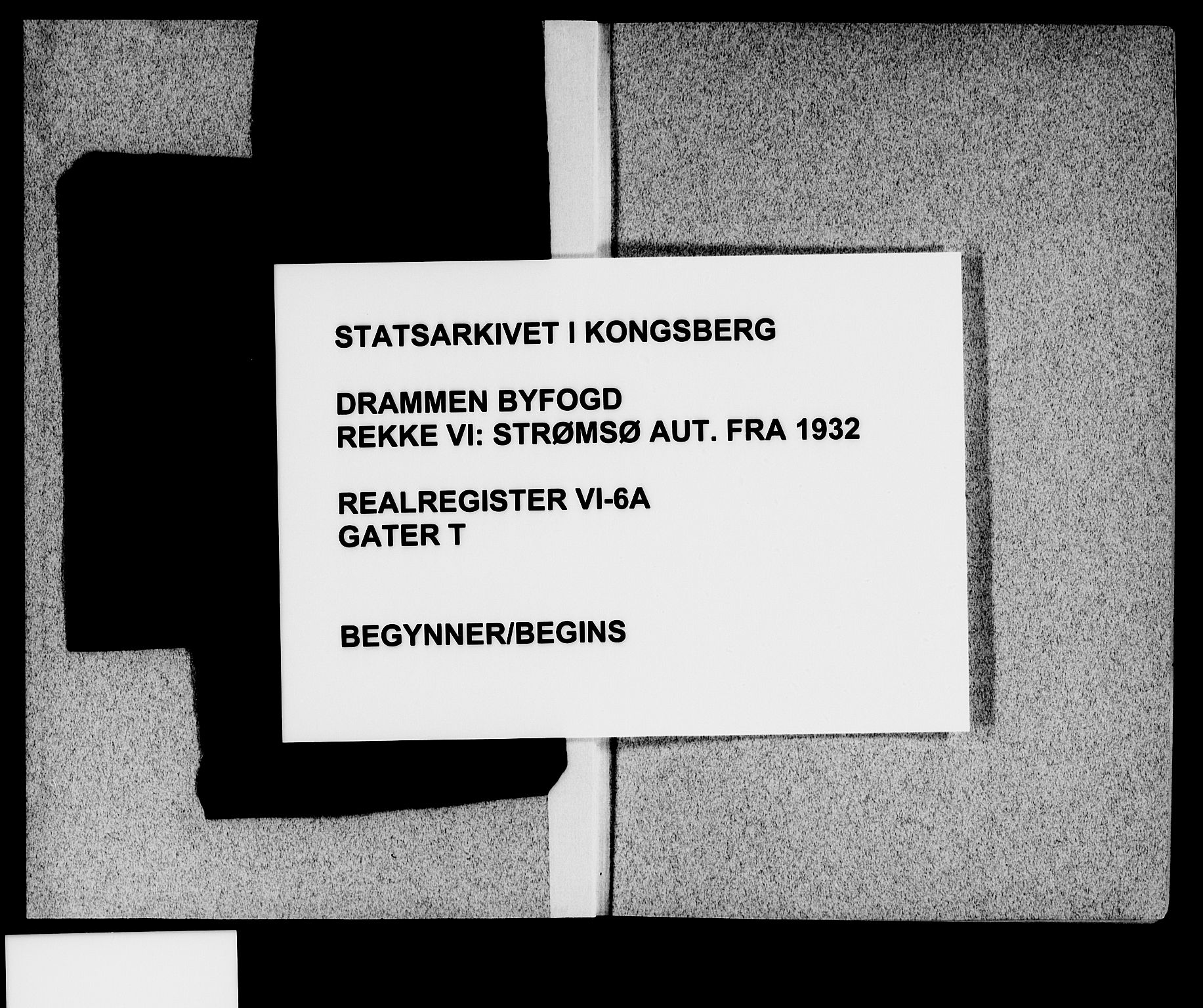 Drammen byfogd, SAKO/A-222/G/Gb/Gbf/L0006a: Panteregister nr. VI 6a