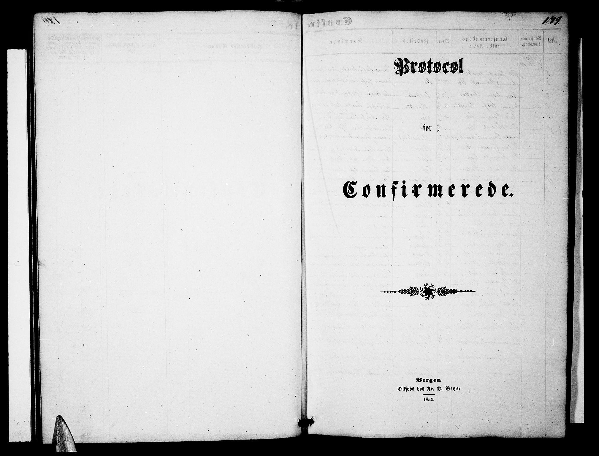 Ullensvang sokneprestembete, SAB/A-78701/H/Hab: Klokkerbok nr. B 10, 1858-1886, s. 149