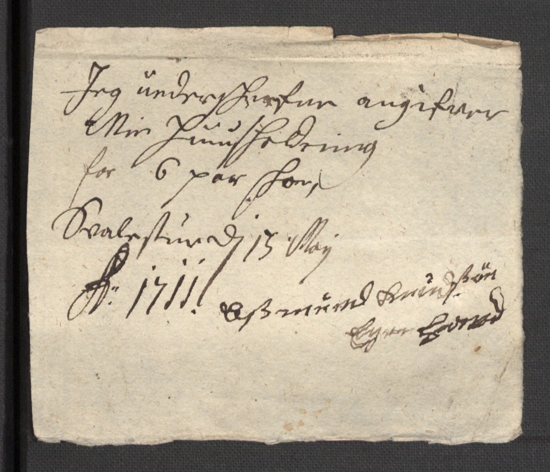 Rentekammeret inntil 1814, Reviderte regnskaper, Fogderegnskap, AV/RA-EA-4092/R36/L2121: Fogderegnskap Øvre og Nedre Telemark og Bamble, 1711, s. 266