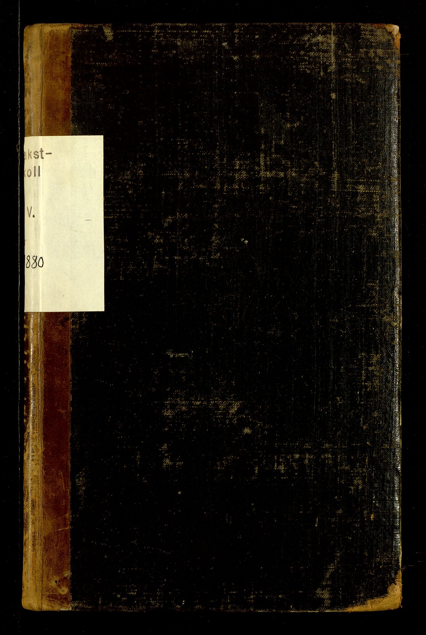 Norges Brannkasse, Vang i Valdres, SAH/NBRANV-058/F/L0001: Branntakstprotokoll, 1846-1880