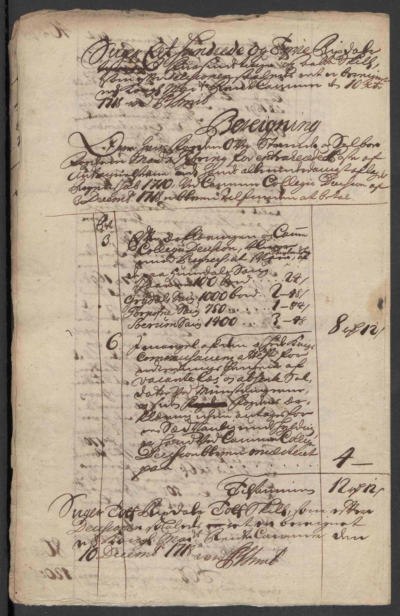 Rentekammeret inntil 1814, Reviderte regnskaper, Fogderegnskap, AV/RA-EA-4092/R61/L4111: Fogderegnskap Strinda og Selbu, 1709-1710, s. 509