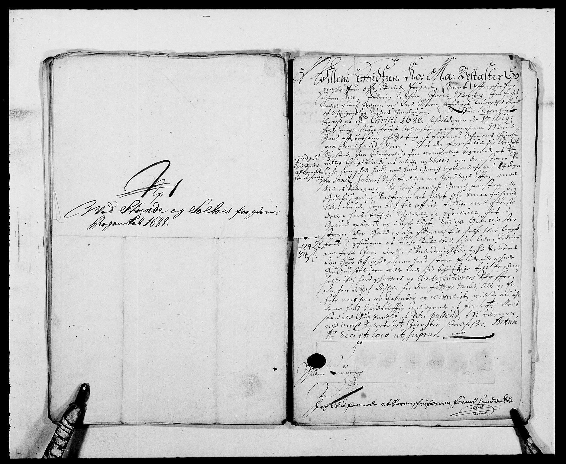 Rentekammeret inntil 1814, Reviderte regnskaper, Fogderegnskap, AV/RA-EA-4092/R61/L4101: Fogderegnskap Strinda og Selbu, 1687-1688, s. 254