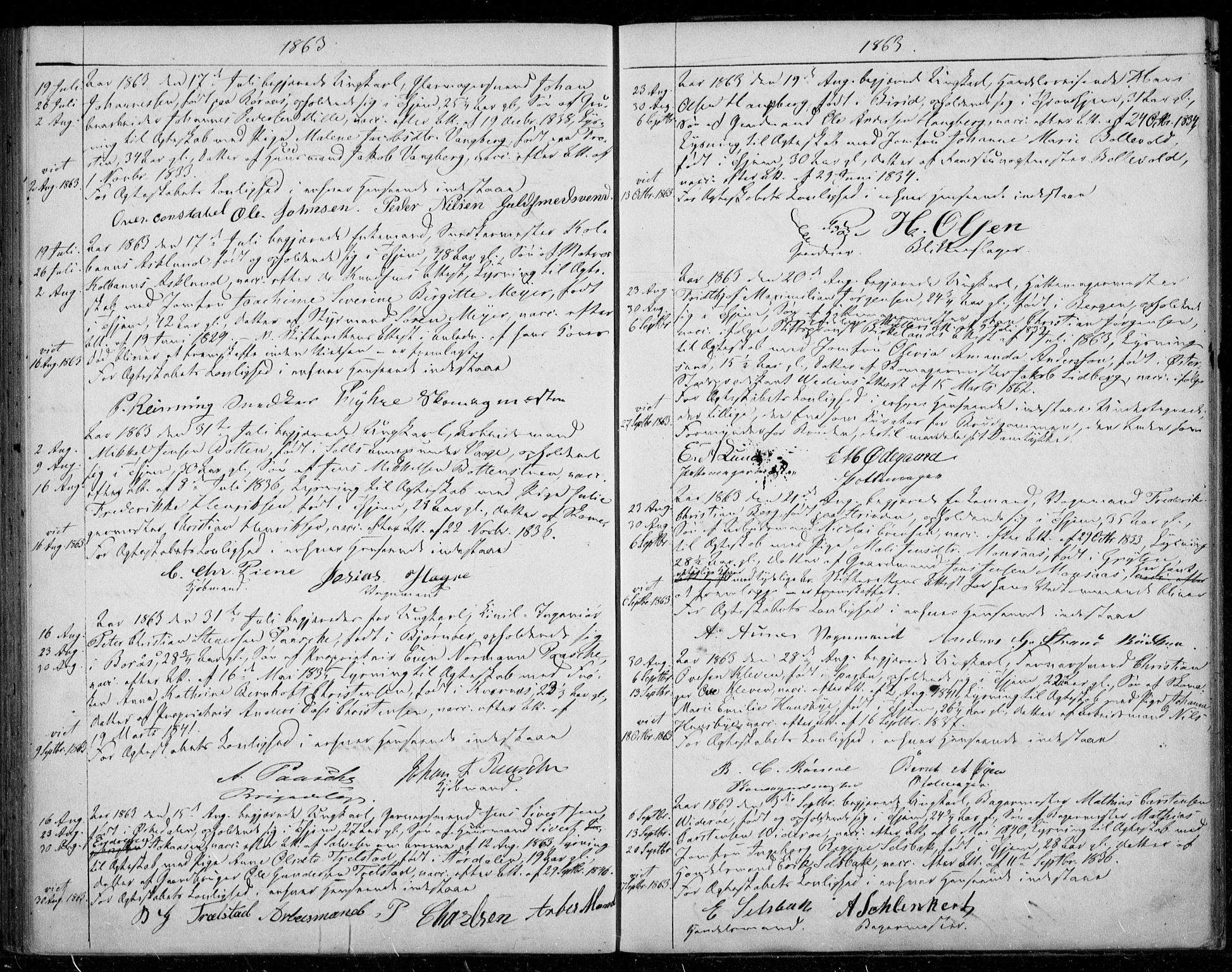 Ministerialprotokoller, klokkerbøker og fødselsregistre - Sør-Trøndelag, AV/SAT-A-1456/601/L0052: Ministerialbok nr. 601A20, 1852-1866