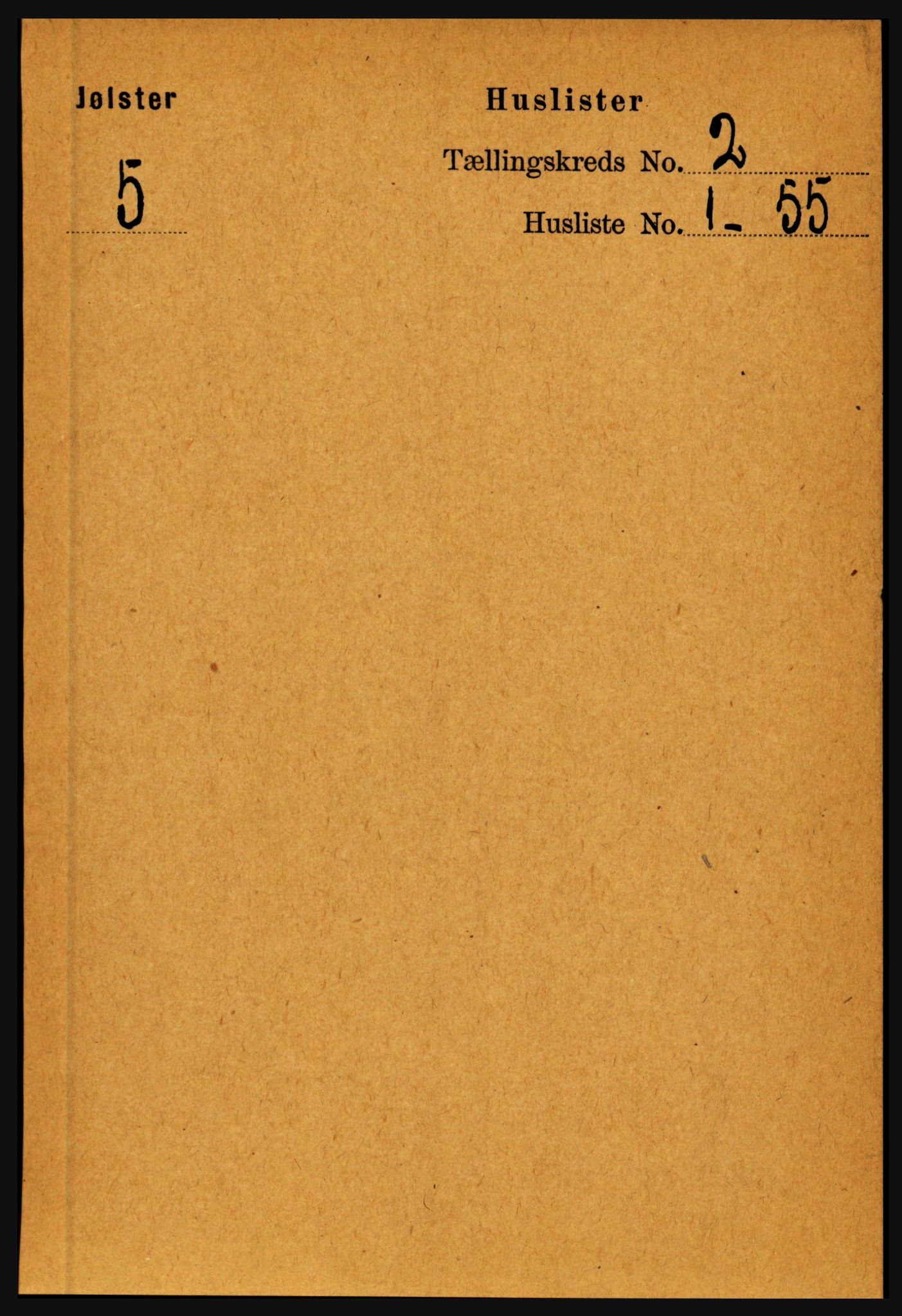 RA, Folketelling 1891 for 1431 Jølster herred, 1891, s. 514