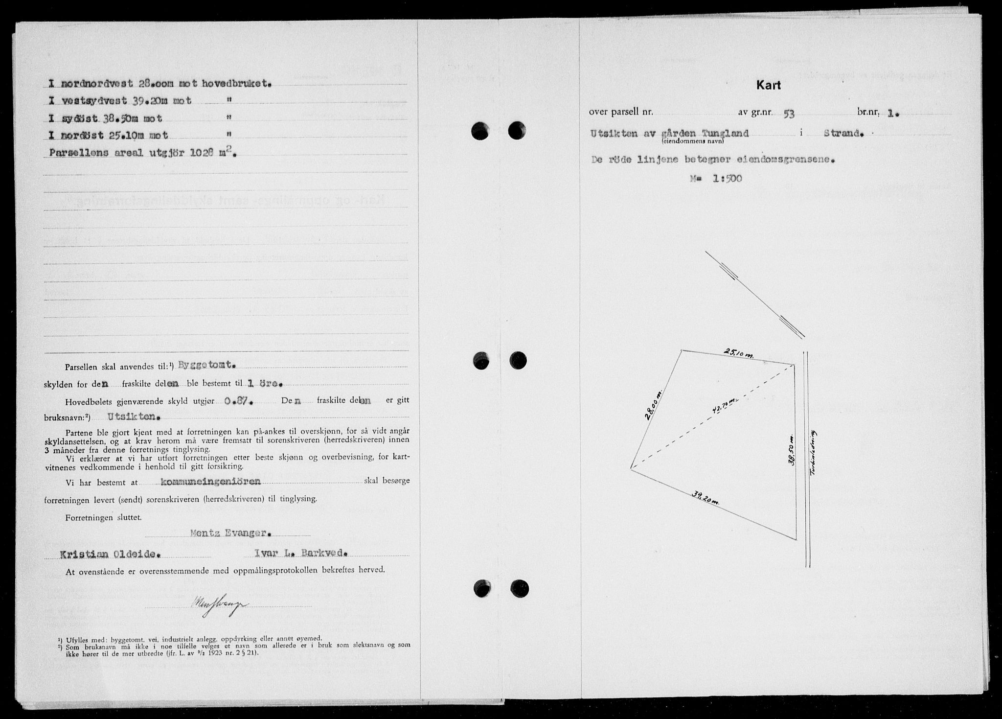 Ryfylke tingrett, AV/SAST-A-100055/001/II/IIB/L0135: Pantebok nr. 114, 1956-1957, Dagboknr: 349/1957