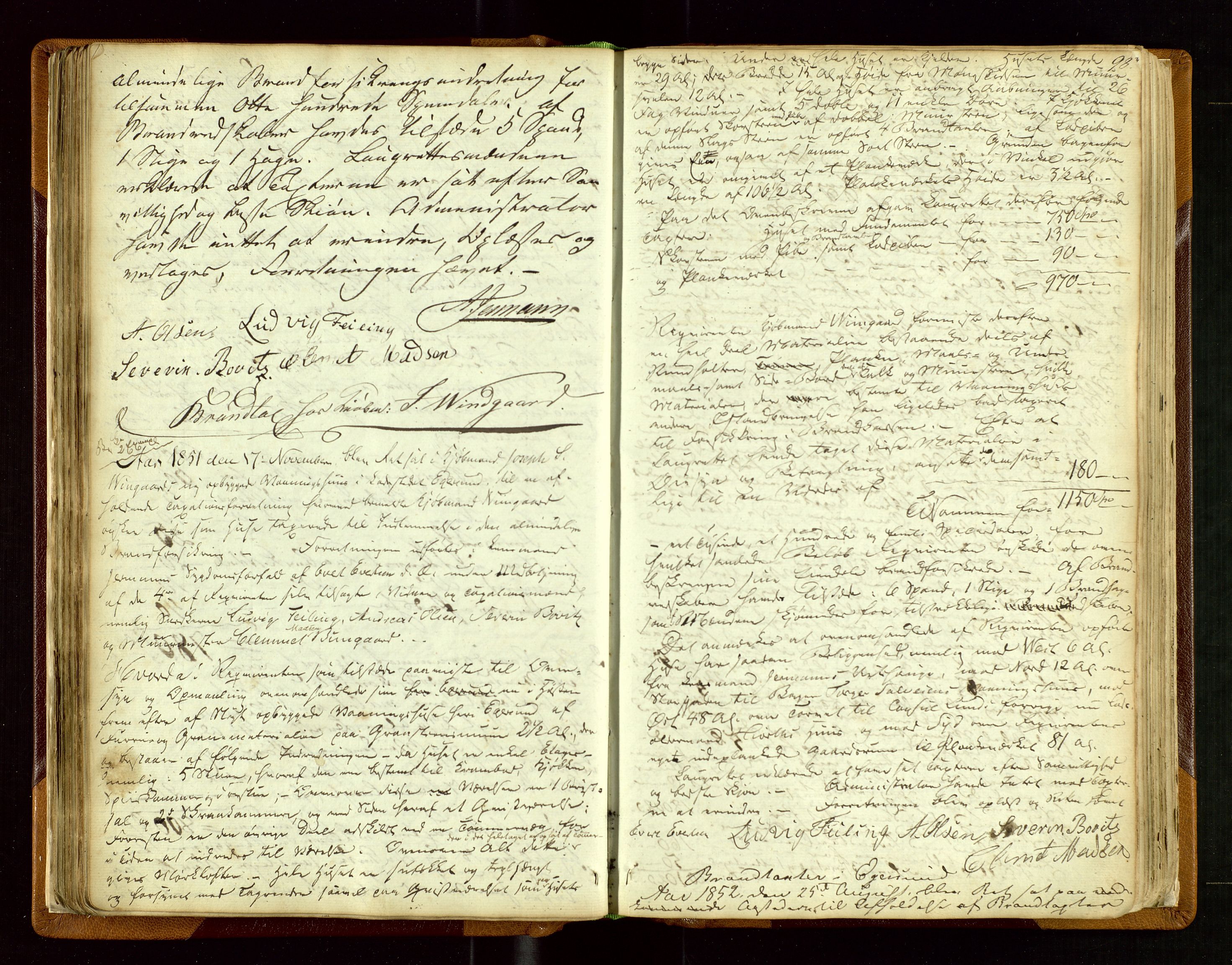 Eigersund lensmannskontor, AV/SAST-A-100171/God/L0001: "Brandtaxations-Protocol", 1846-1860, s. 97b-98a